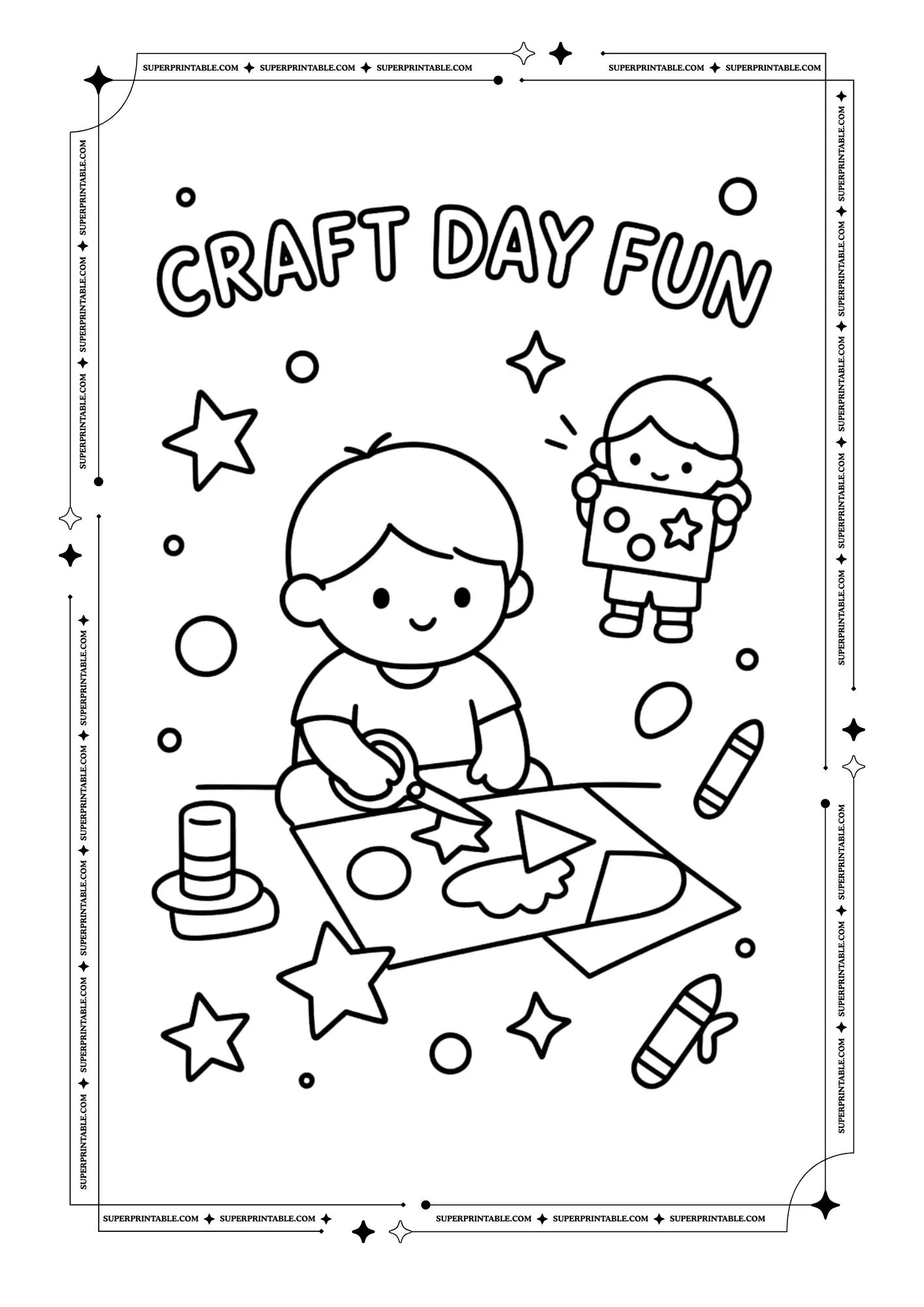 Back To School Coloring Pages 1