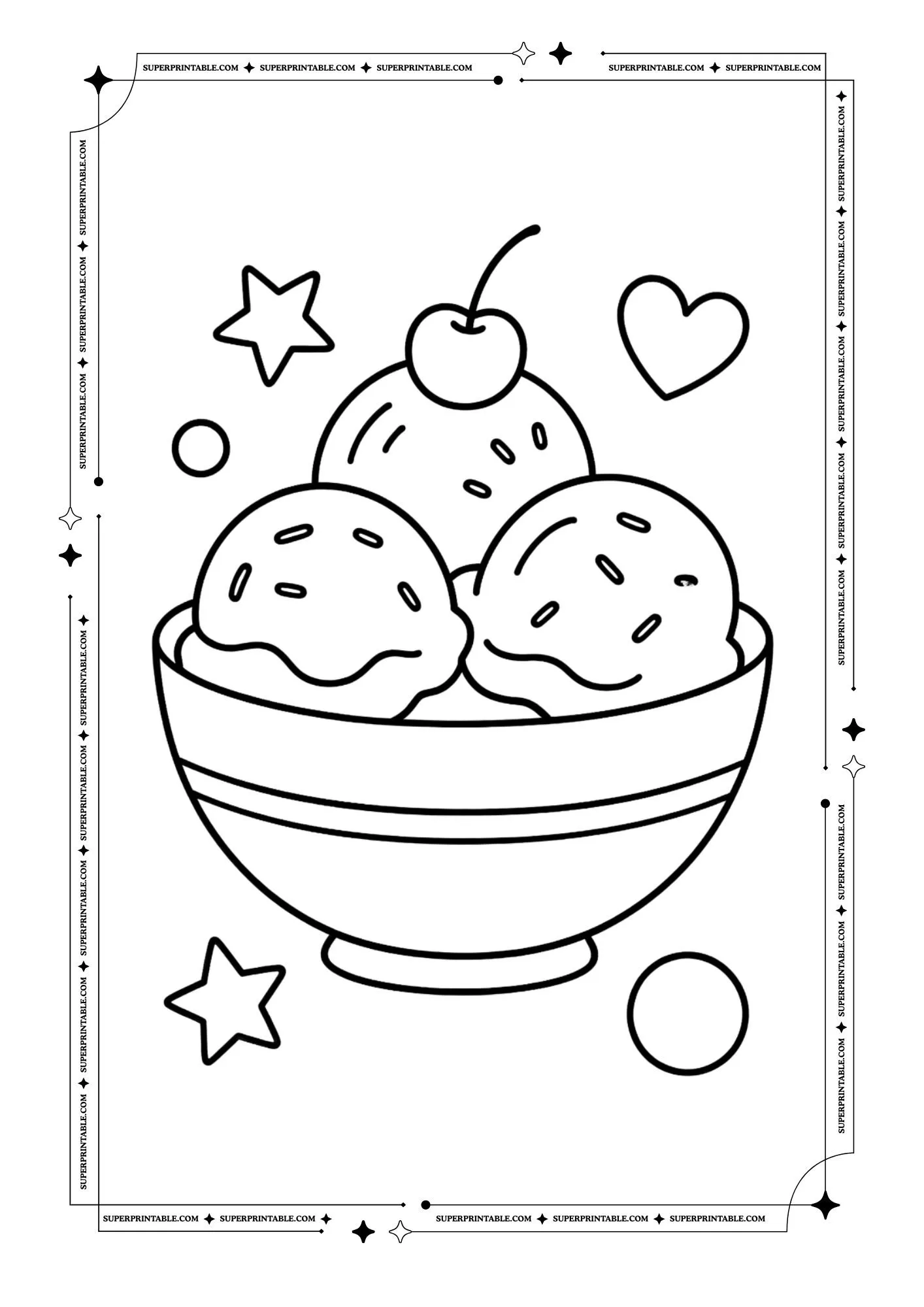 Bowl Coloring Pages 2