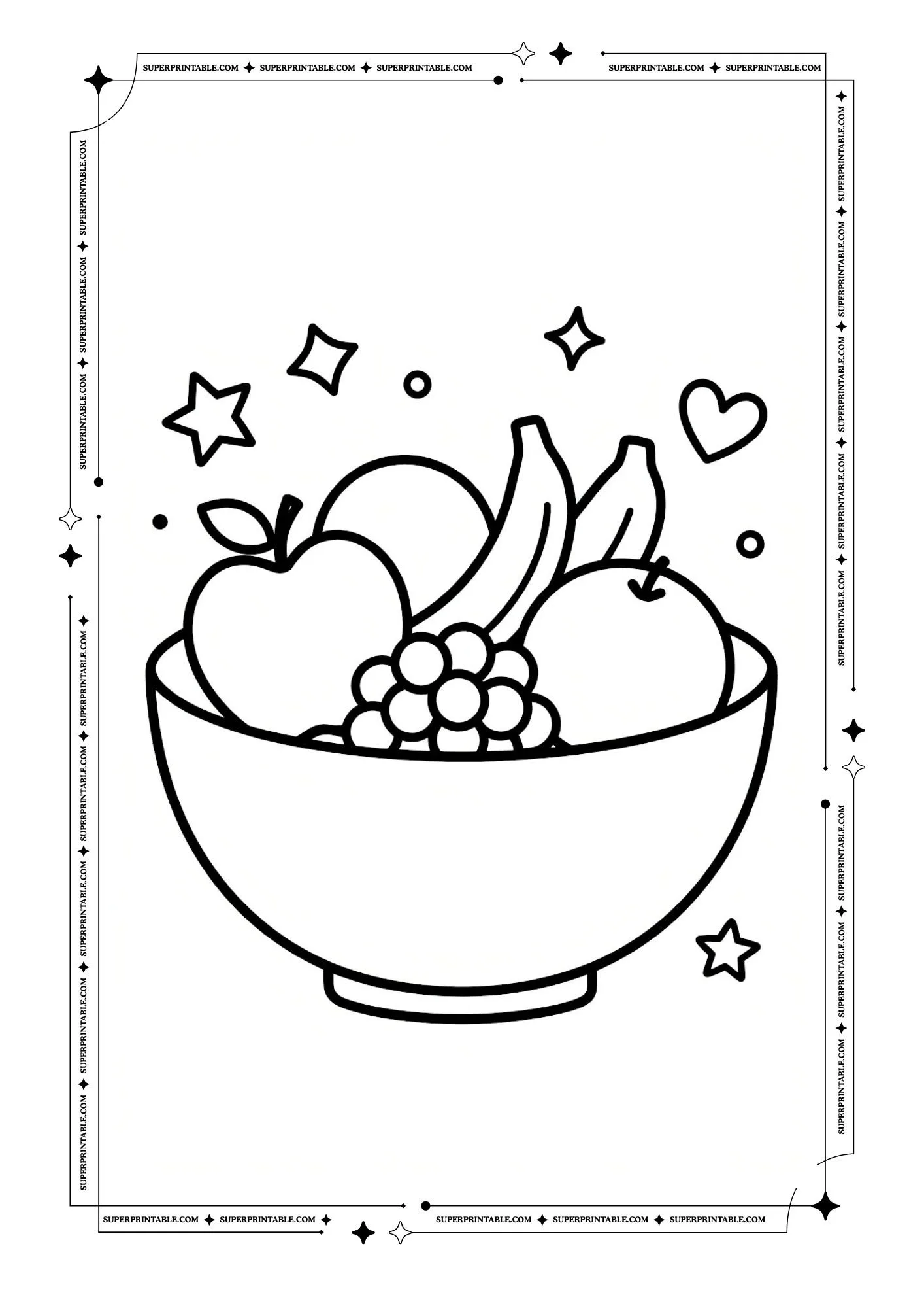 Bowl Coloring Pages 5