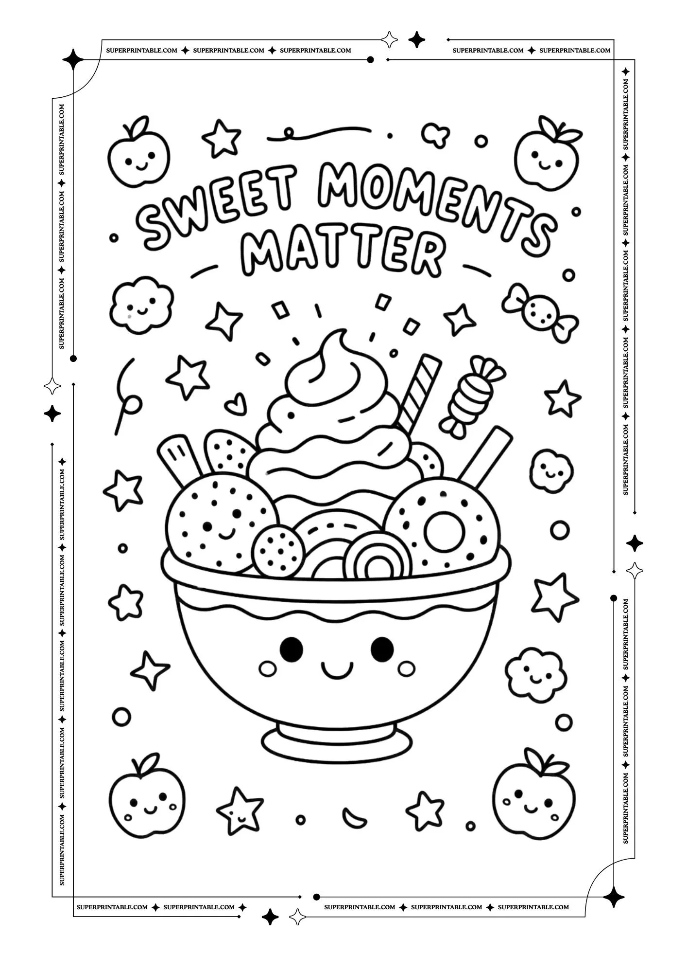 Bowl Coloring Pages 8
