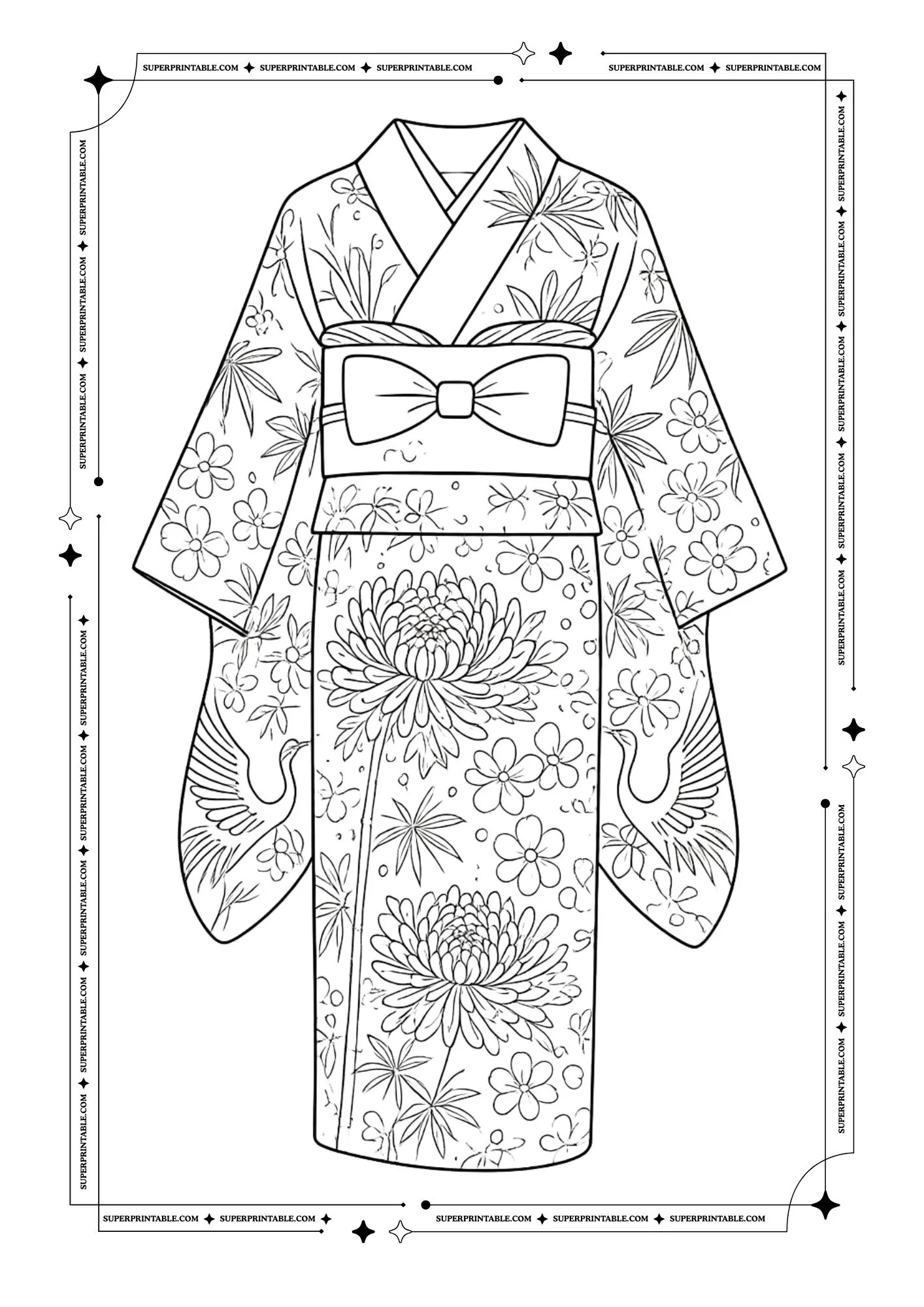 Bridal Dress Coloring Pages 3