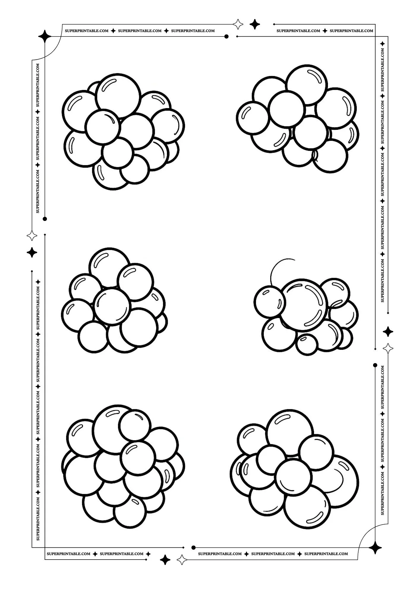 Bubbles Coloring Pages 5