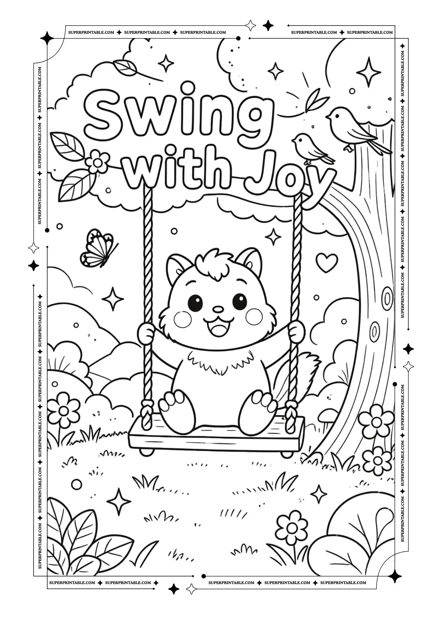 Chipmunk Coloring Pages 5
