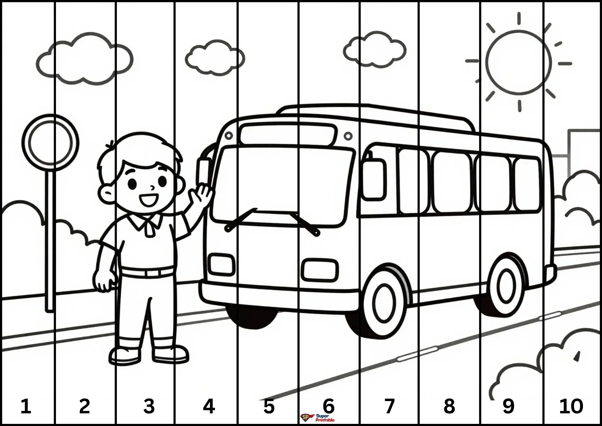 Community Helper Cut and Color 4