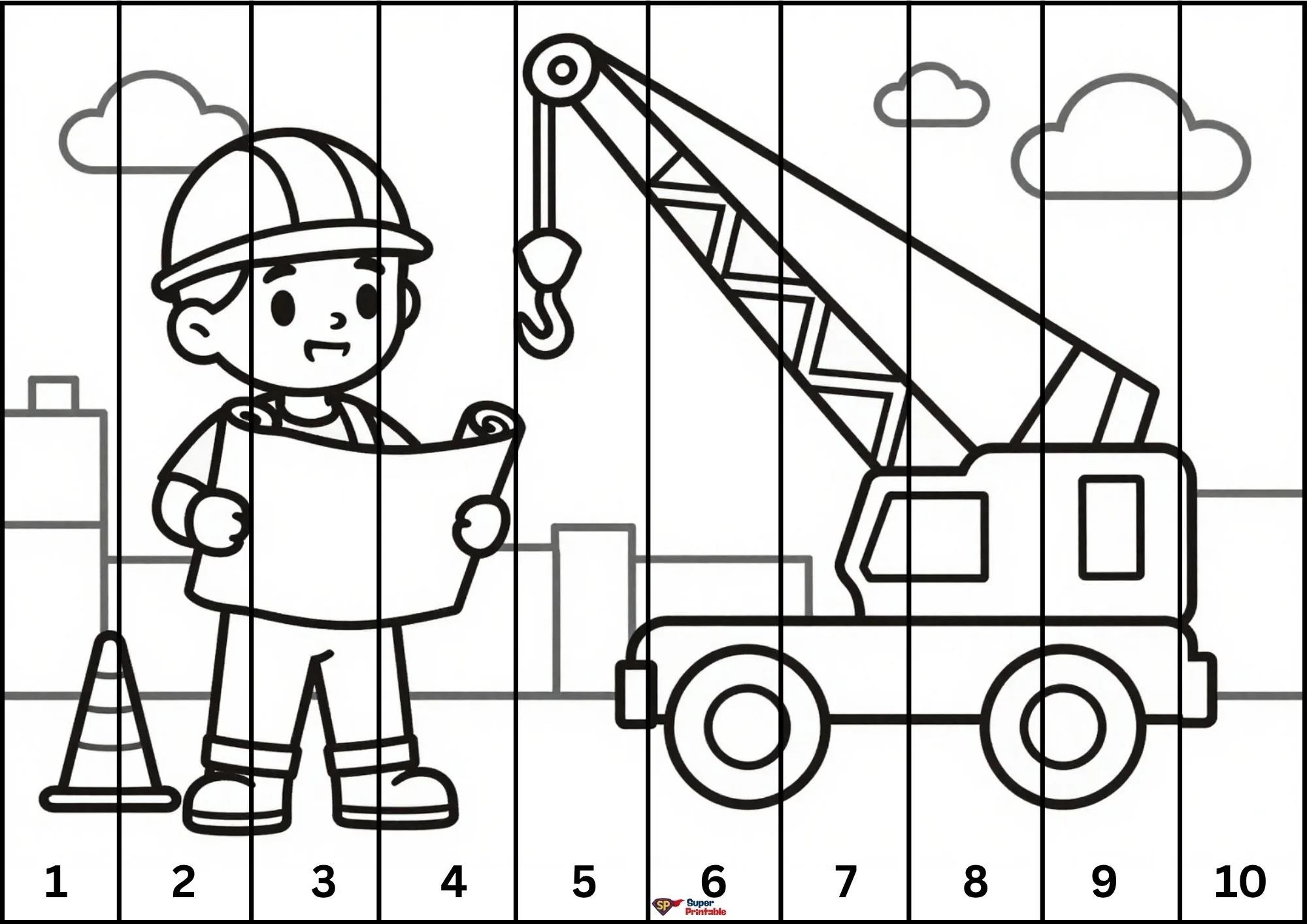 Community Helper Cut and Color 5