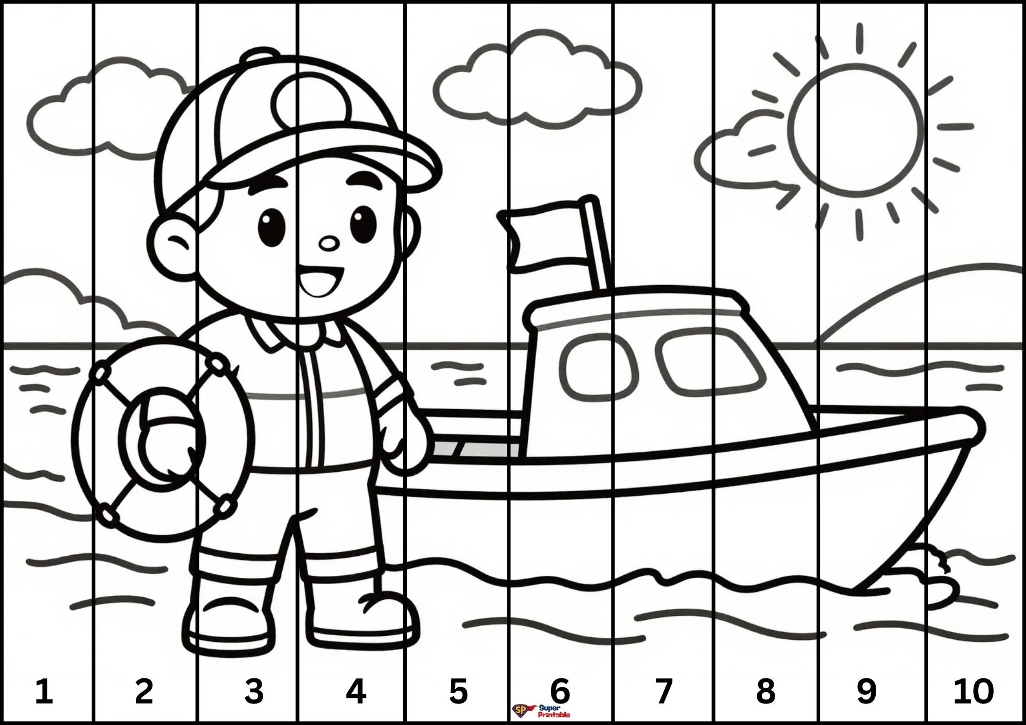 Community Helper Cut and Color 7