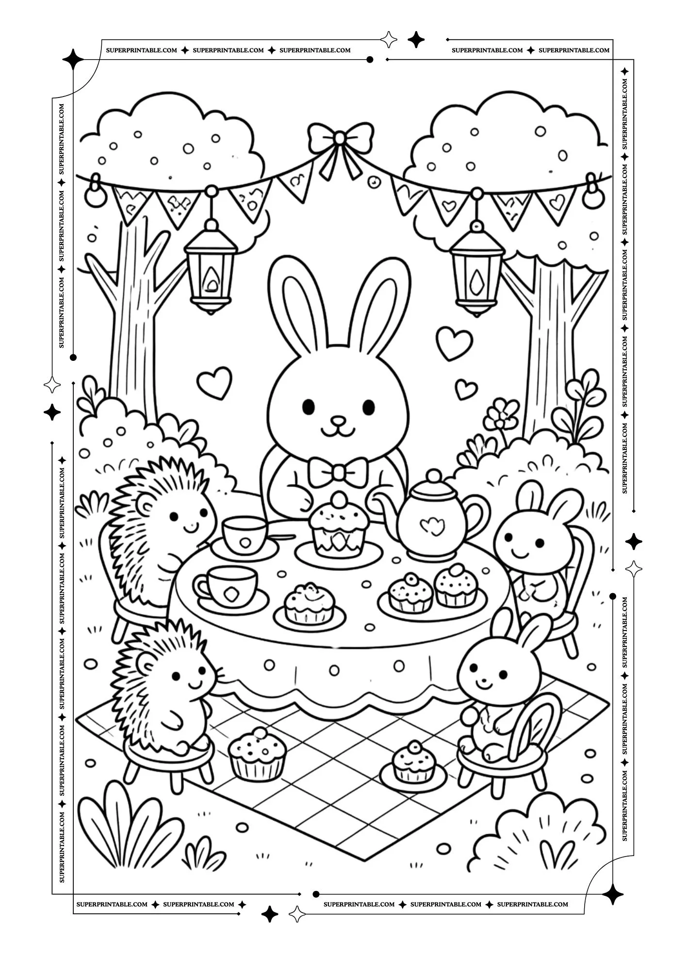 Cute Pet Coloring Pages 3