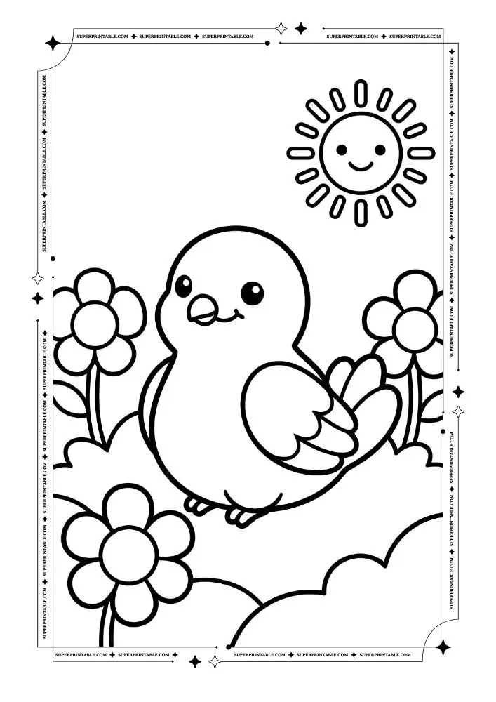 Dove Coloring Pages 17