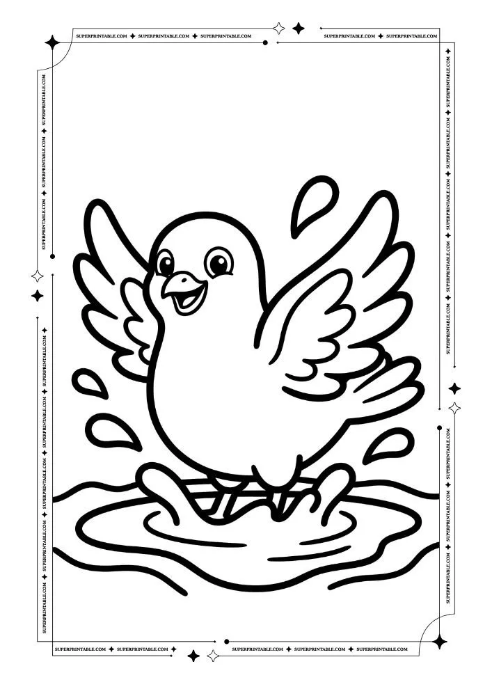 Dove Coloring Pages 22