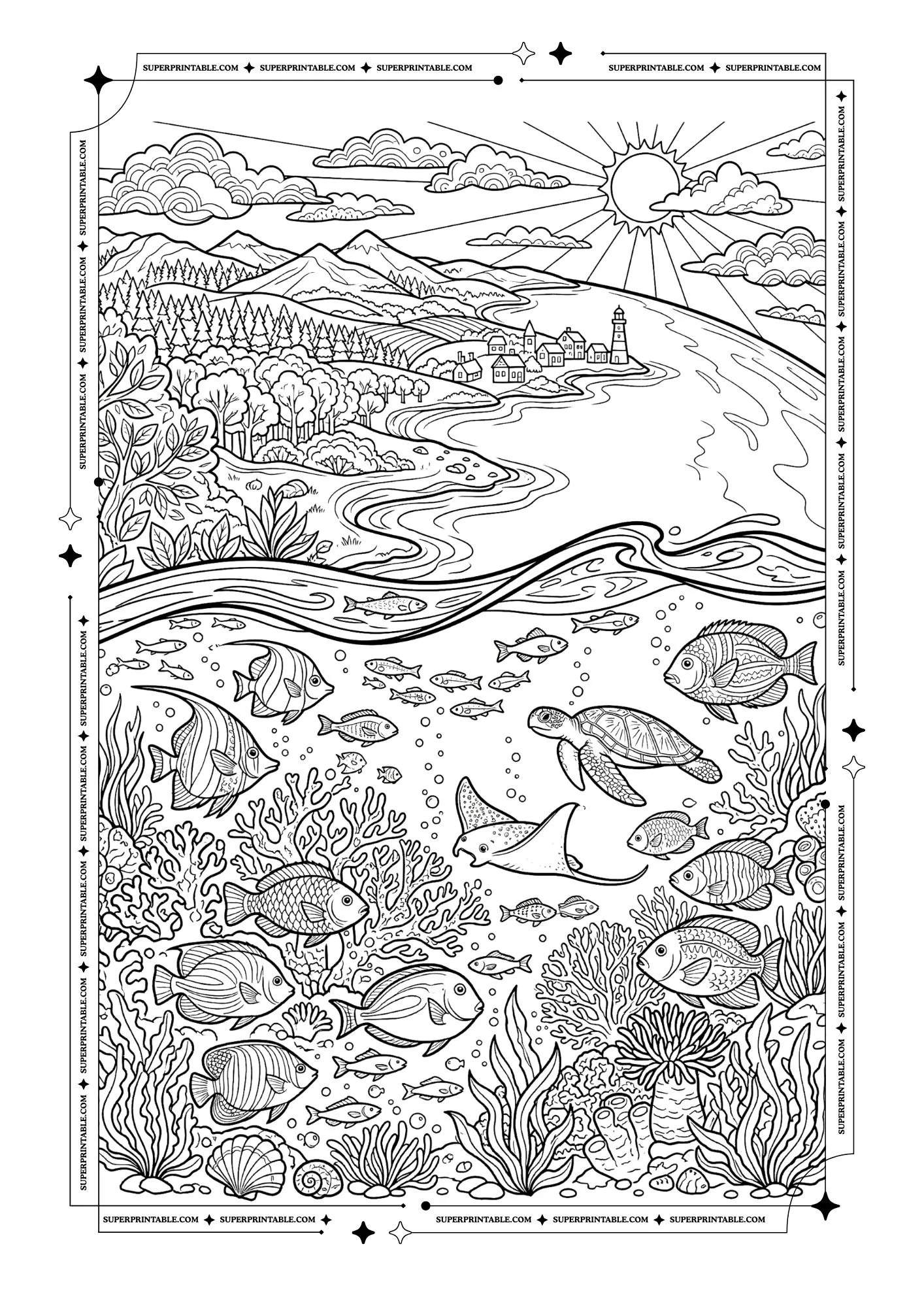 Earth Day Coloring Pages 4