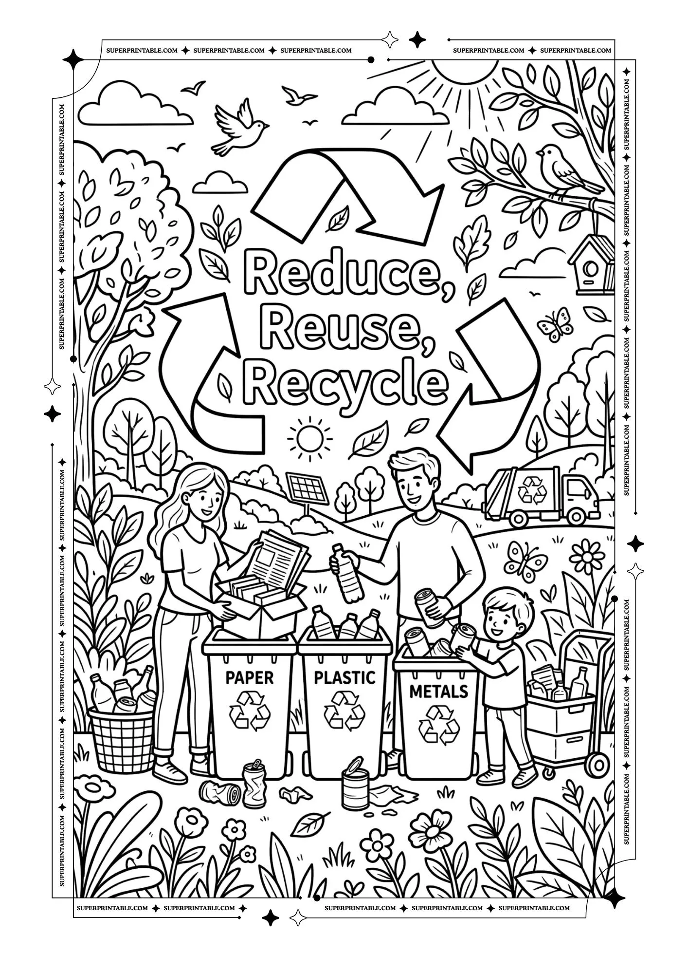 Earth Day Coloring Pages 5