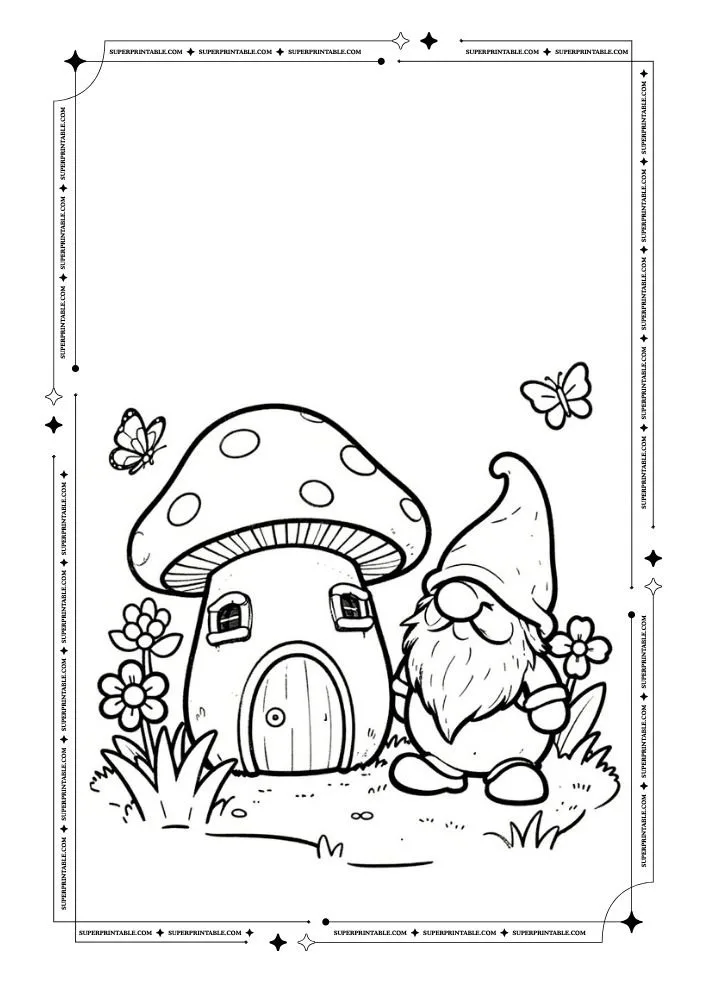 Easy Spring Coloring Pages 30