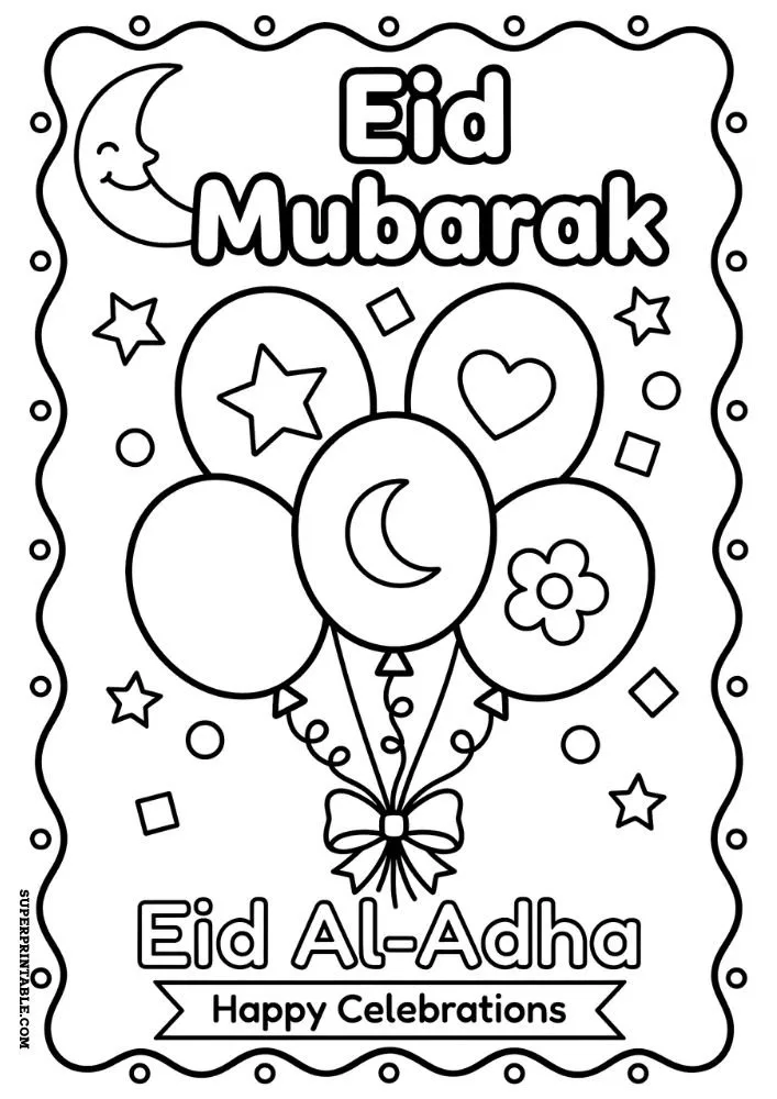 Eid Al Adha Coloring Pages 2