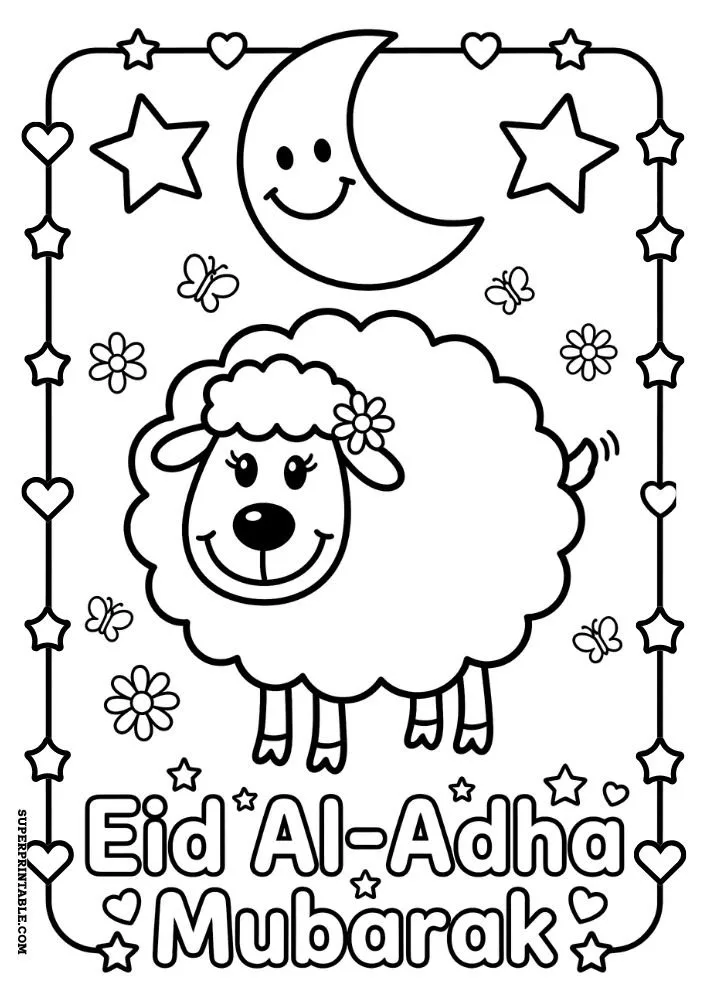Eid Al Adha Coloring Pages 5