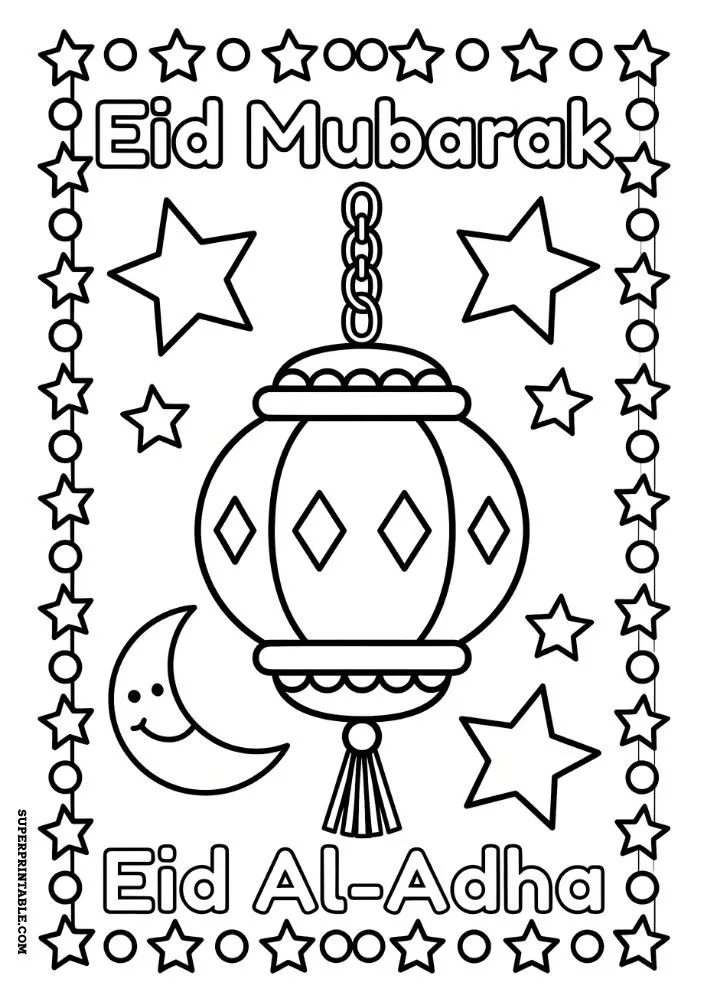 Eid Al Adha Coloring Pages 6