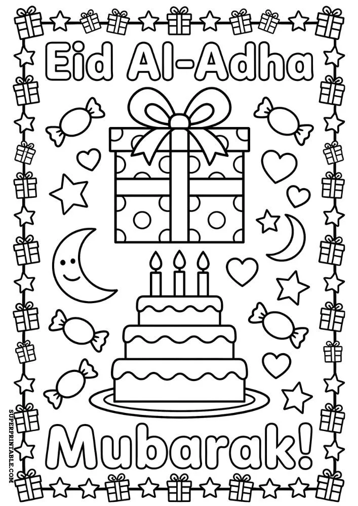 Eid Al Adha Coloring Pages 8