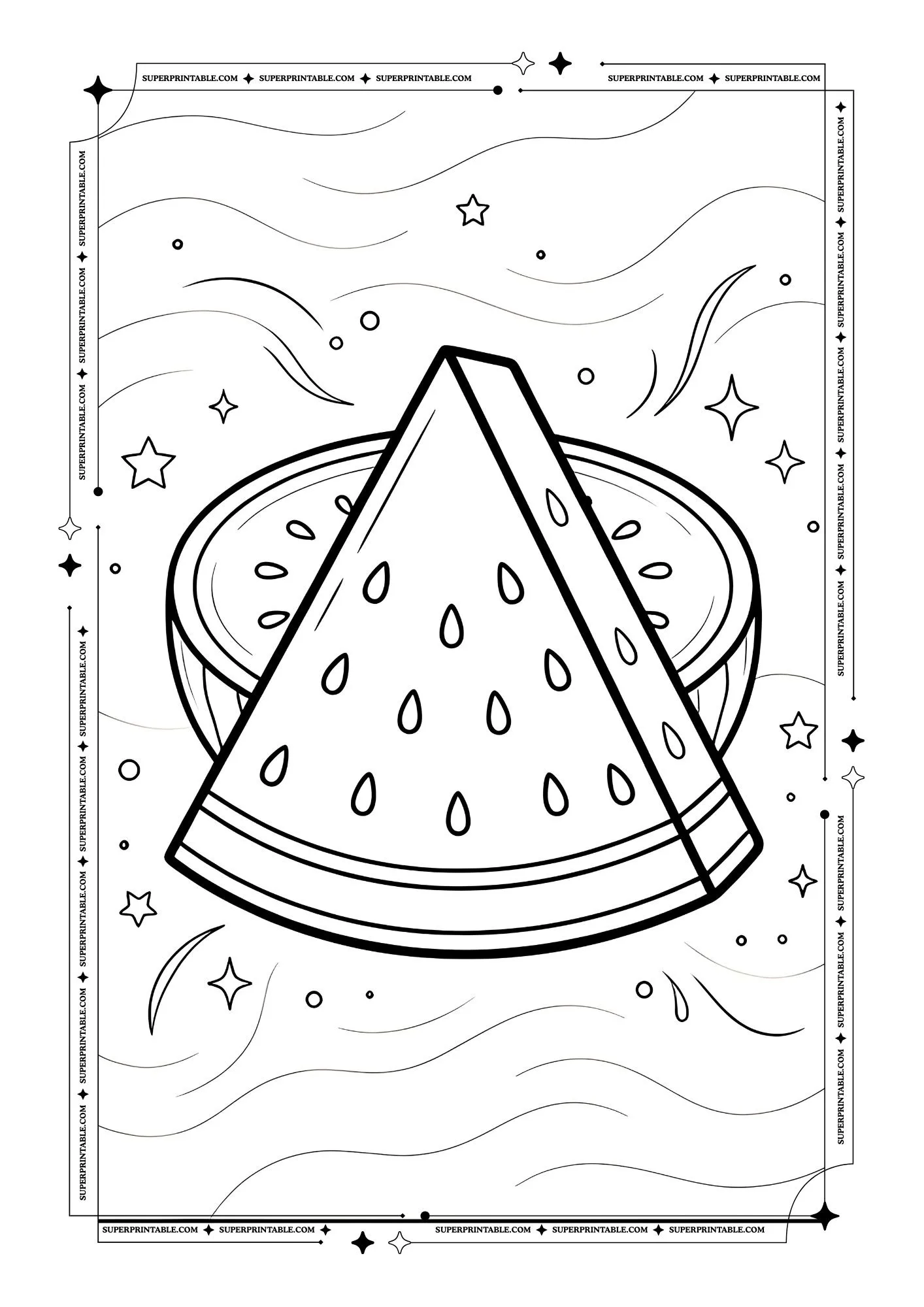 Fruit Coloring Pages 11