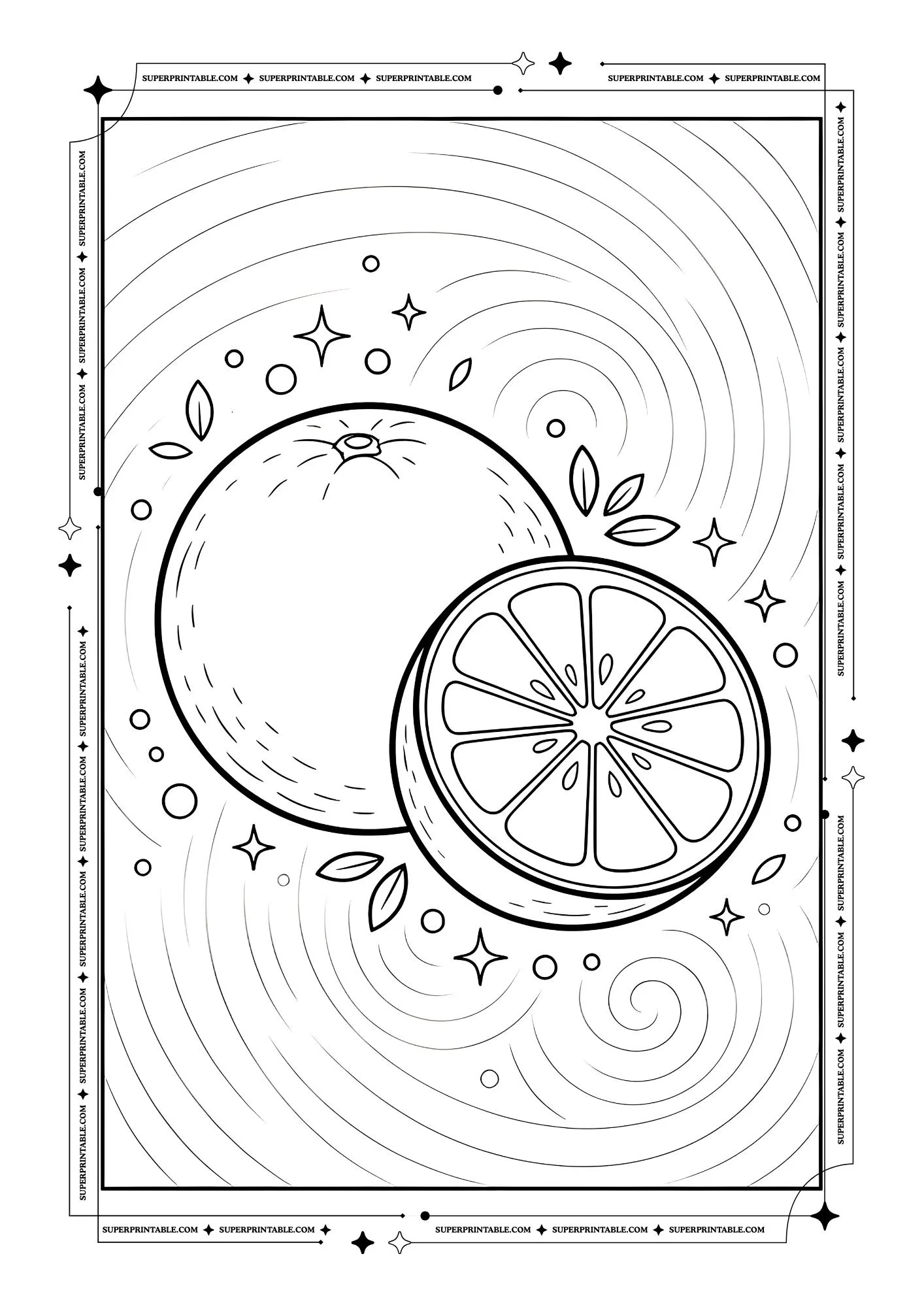 Fruit Coloring Pages 14