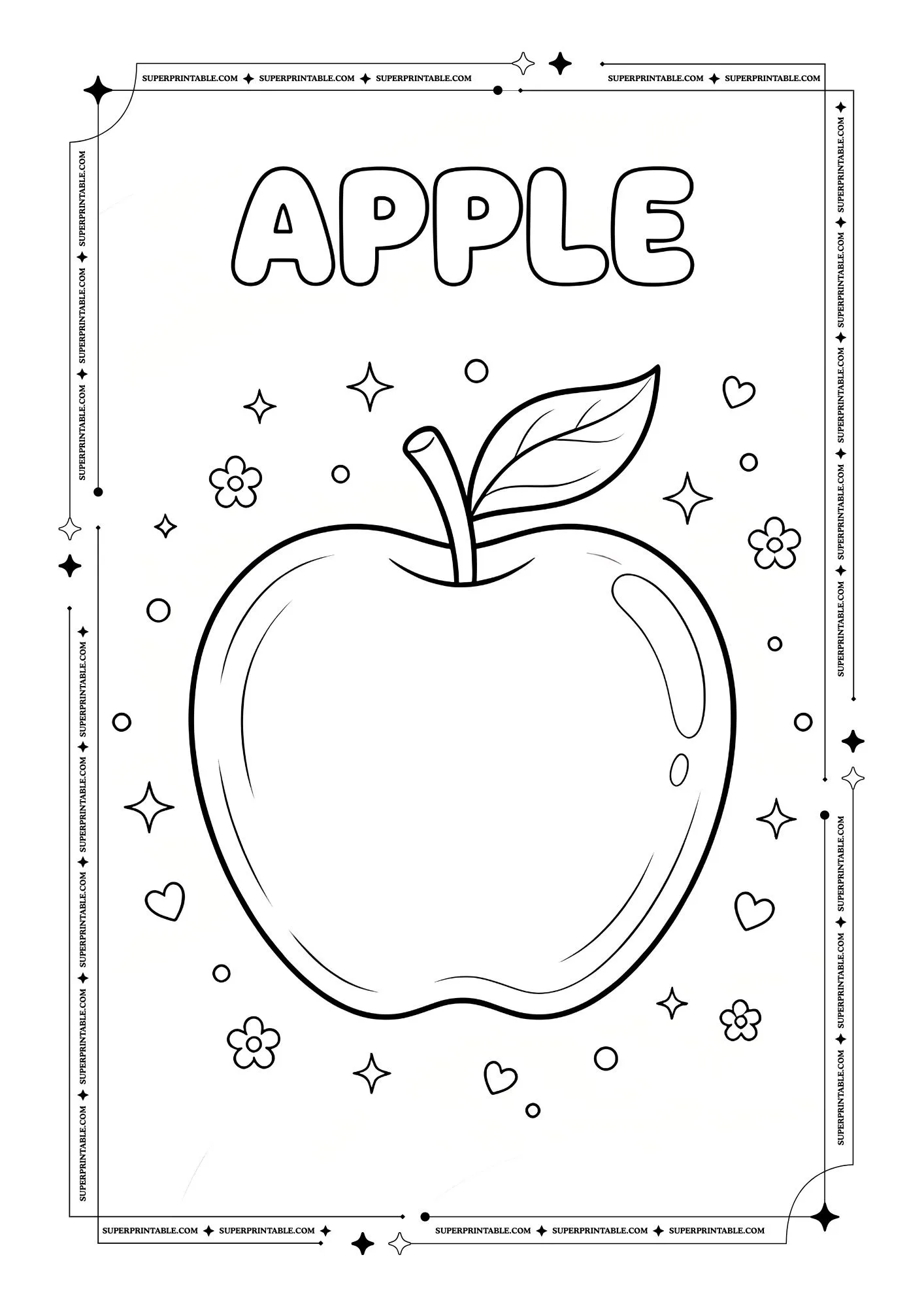 Fruit Coloring Pages 17