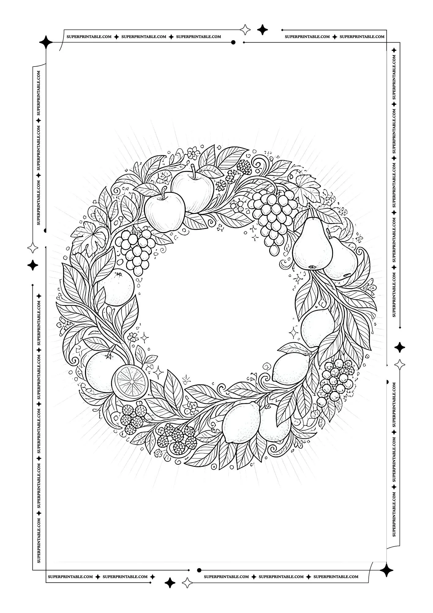 Fruit Coloring Pages 18