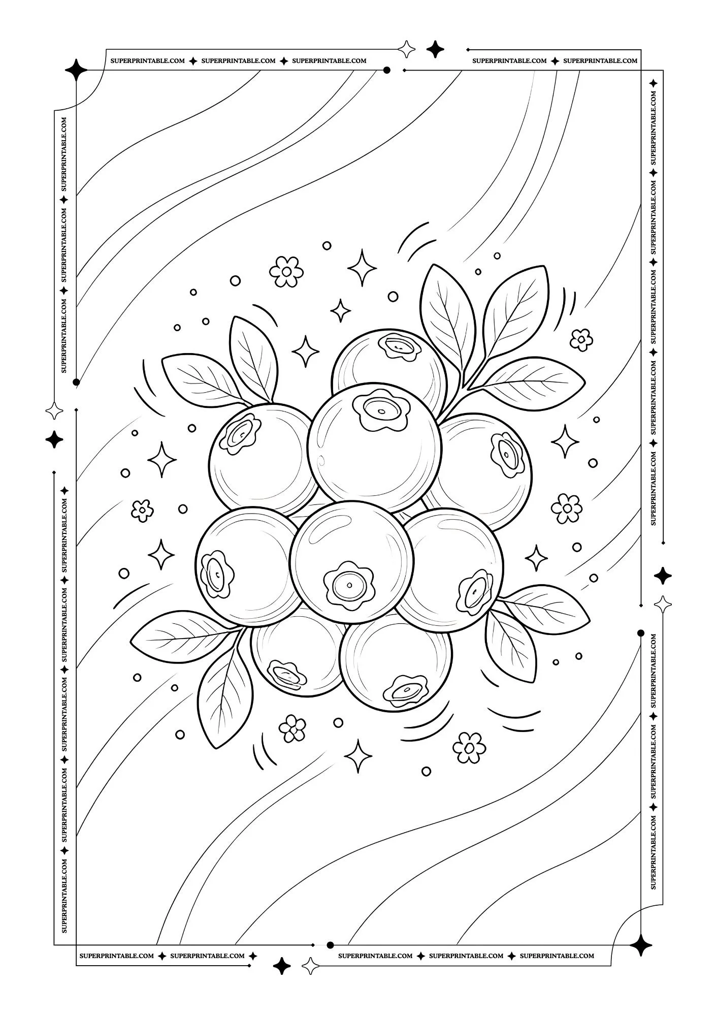 Fruit Coloring Pages 5