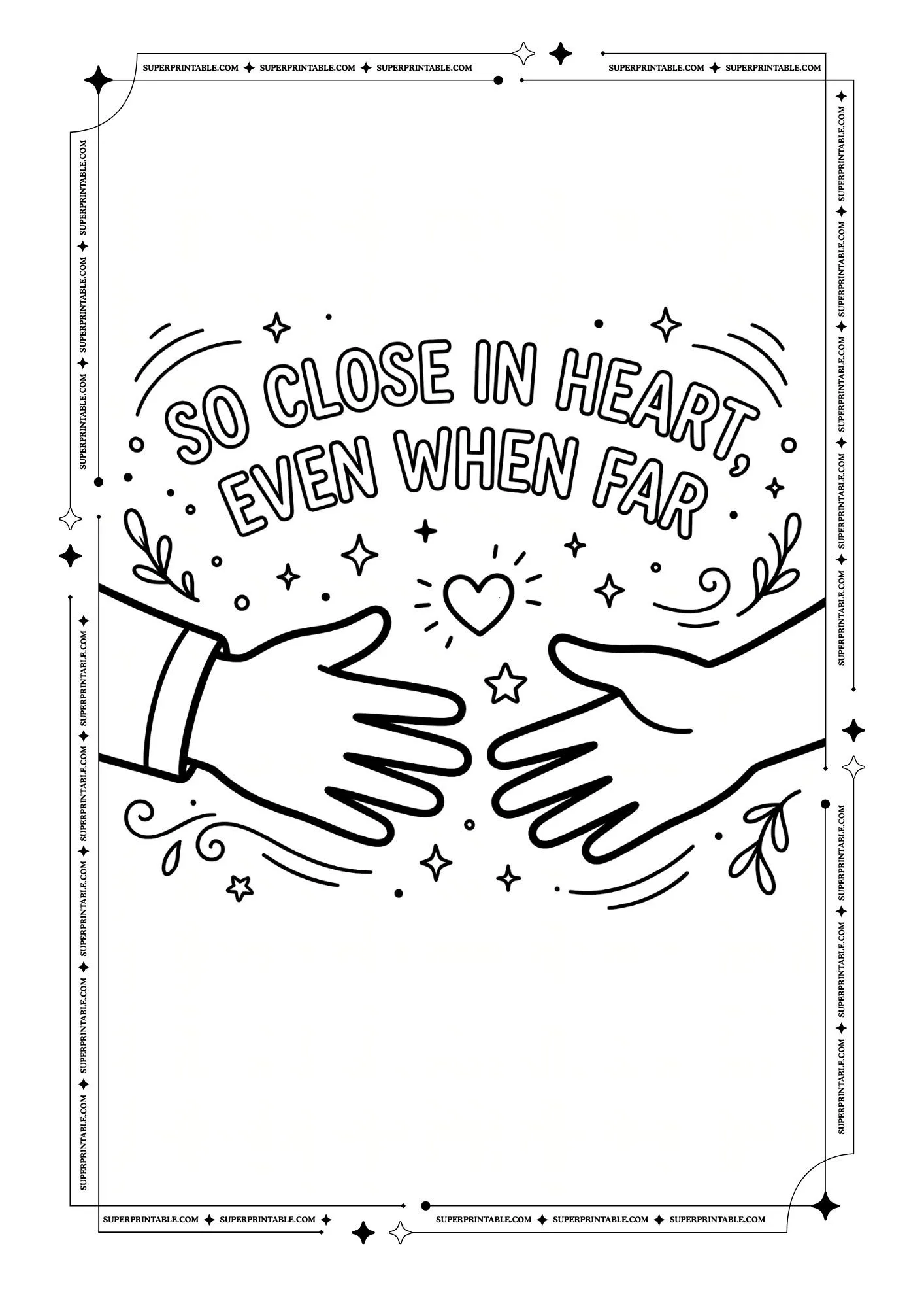 I Miss You Coloring Pages 5