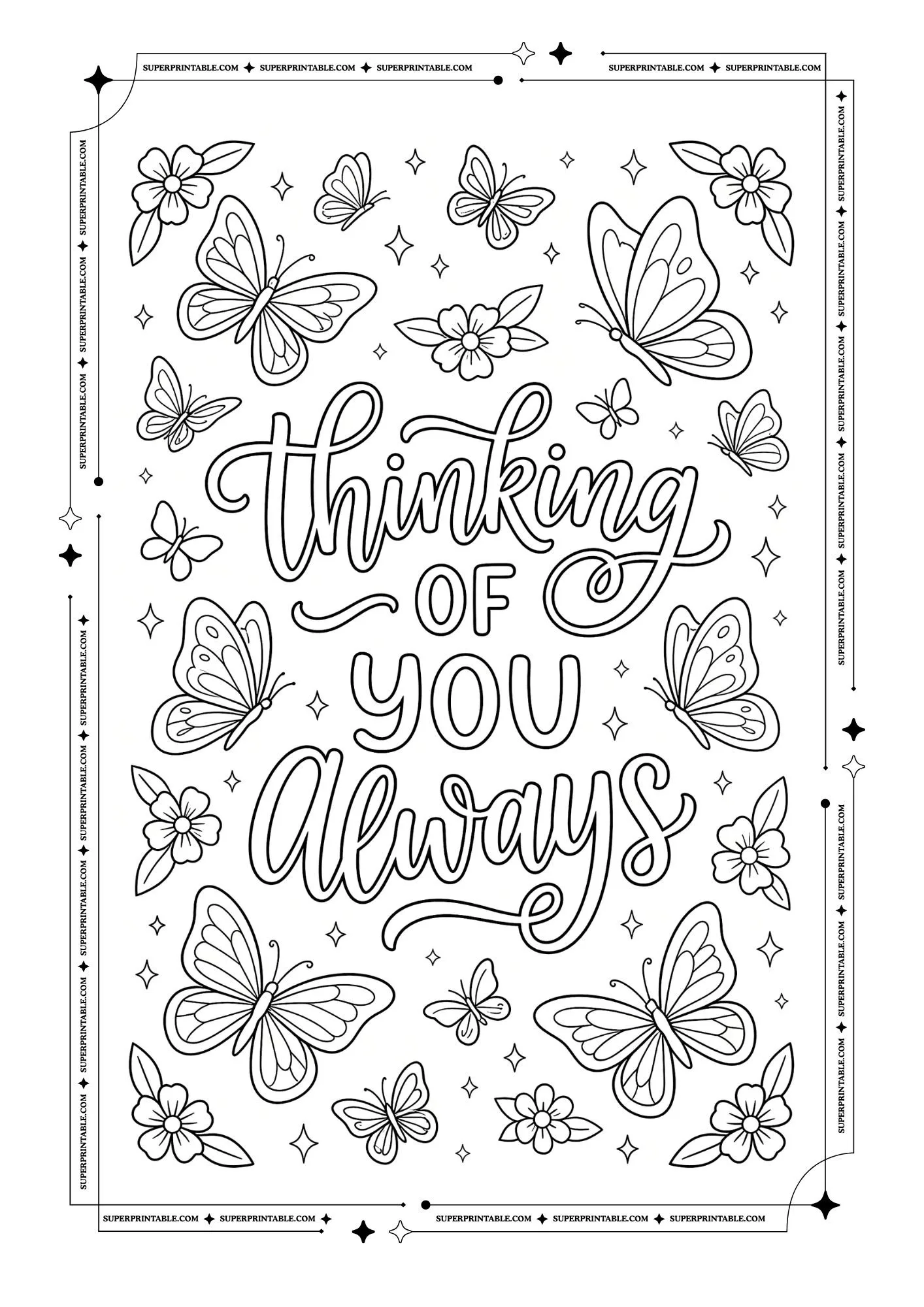 I Miss You Coloring Pages 8