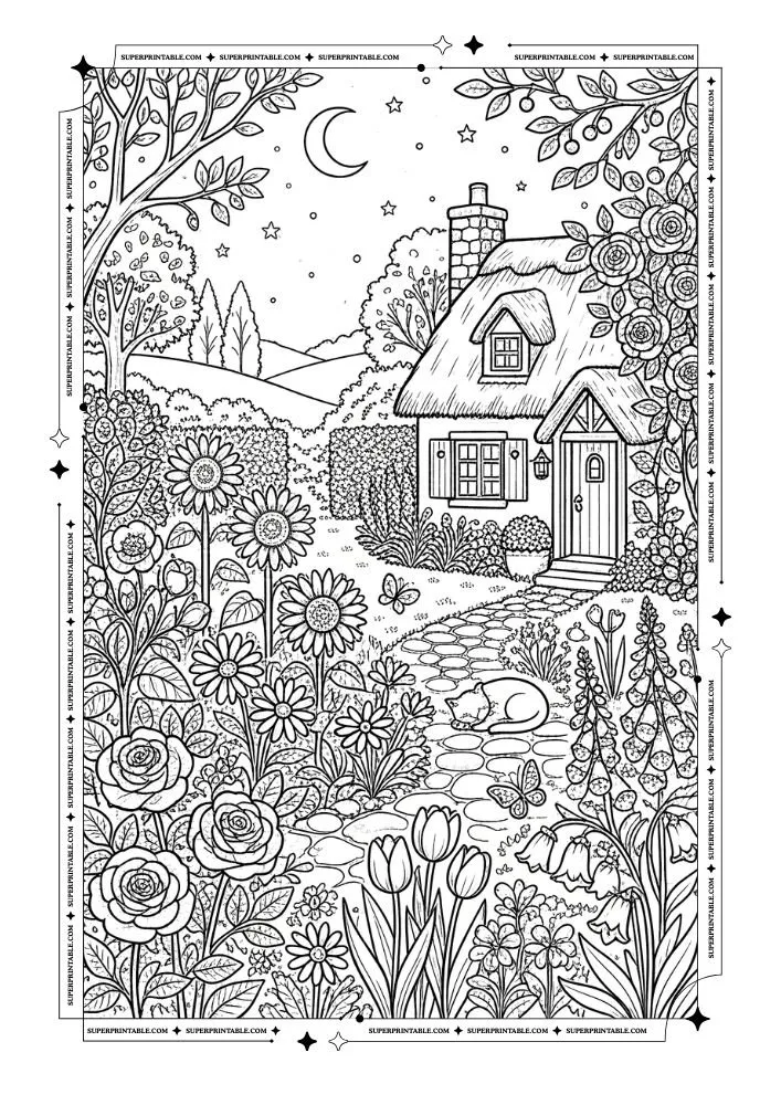 Jungle Life Coloring Pages 12