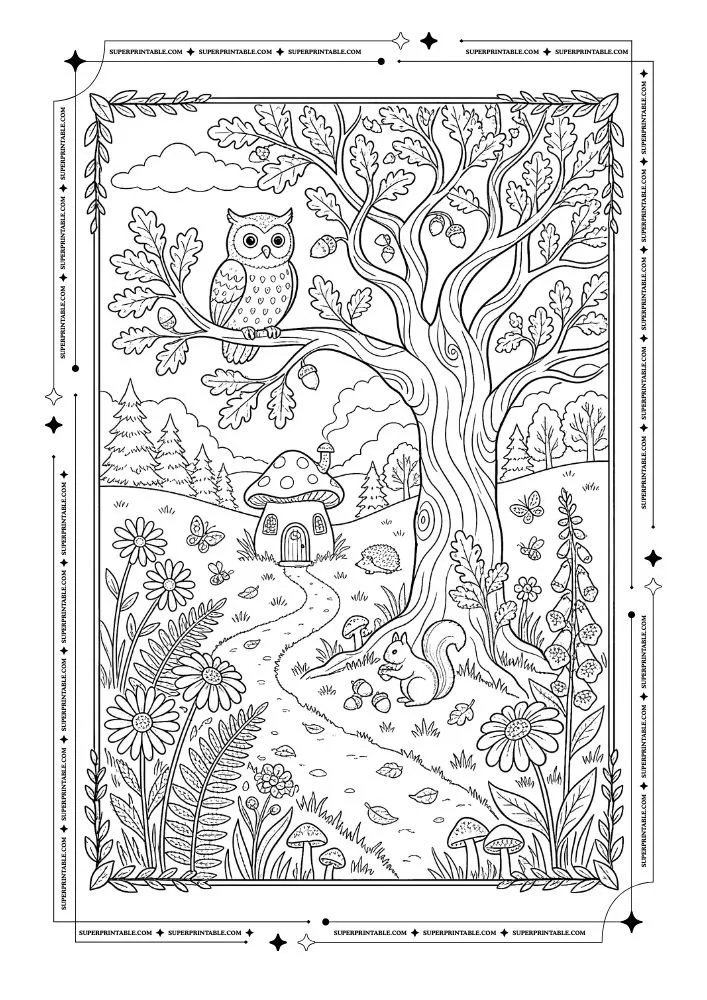 Jungle Life Coloring Pages 2