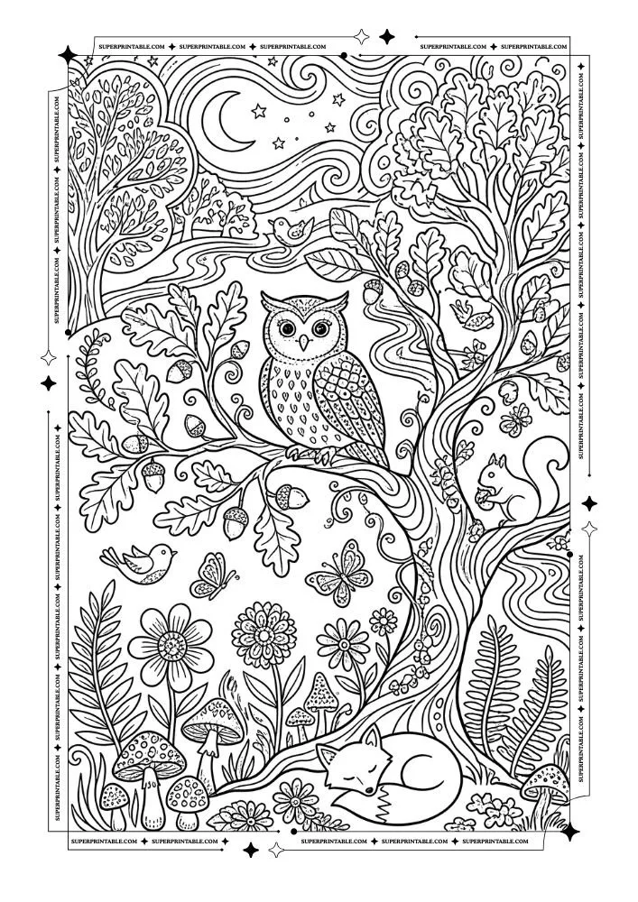 Jungle Life Coloring Pages 6