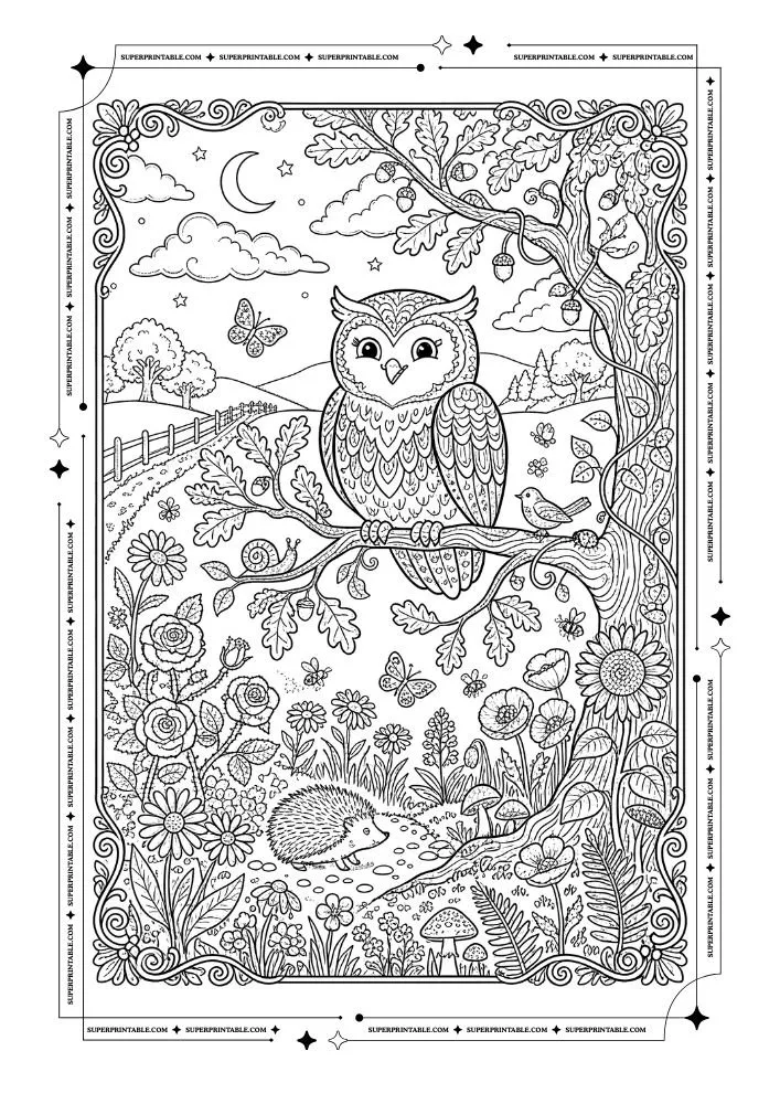 Jungle Life Coloring Pages 8