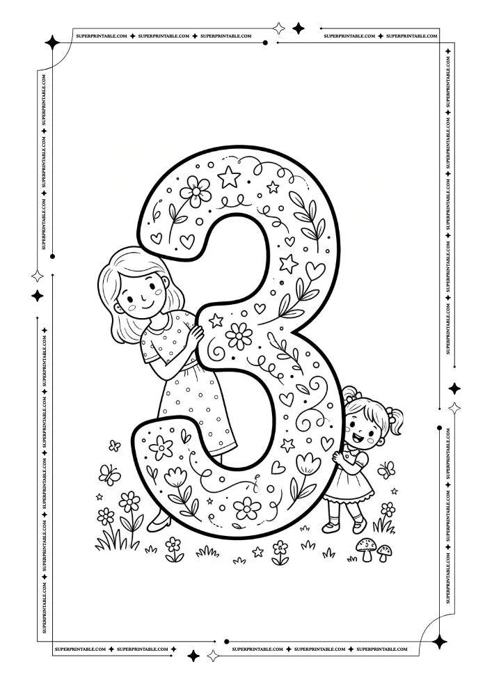 Makeup Theme Coloring Pages 4