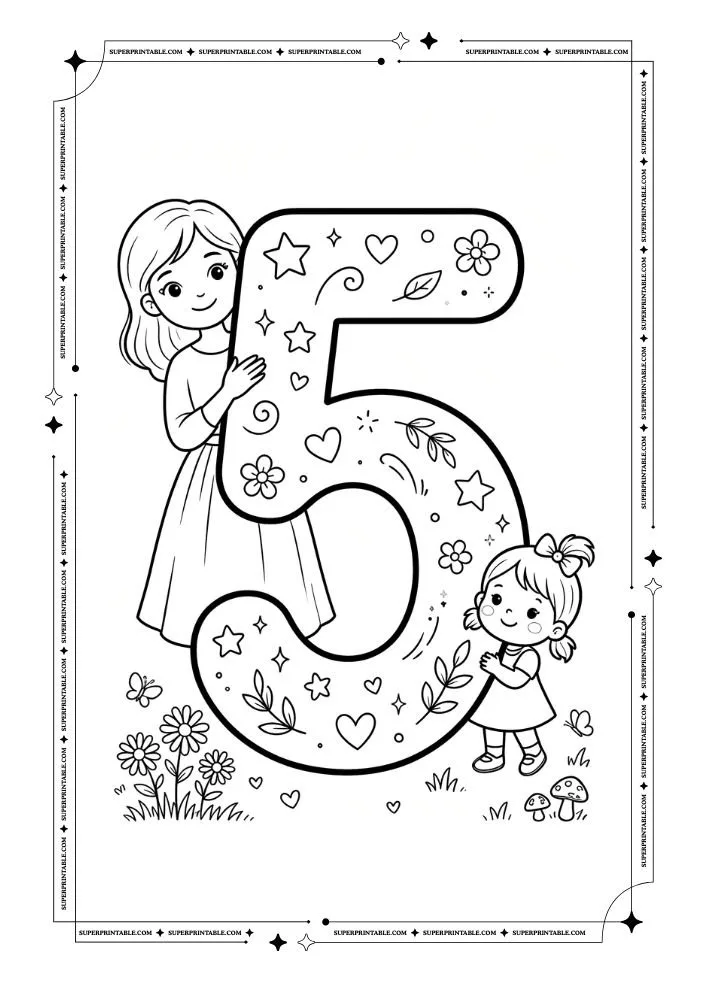 Makeup Theme Coloring Pages 6