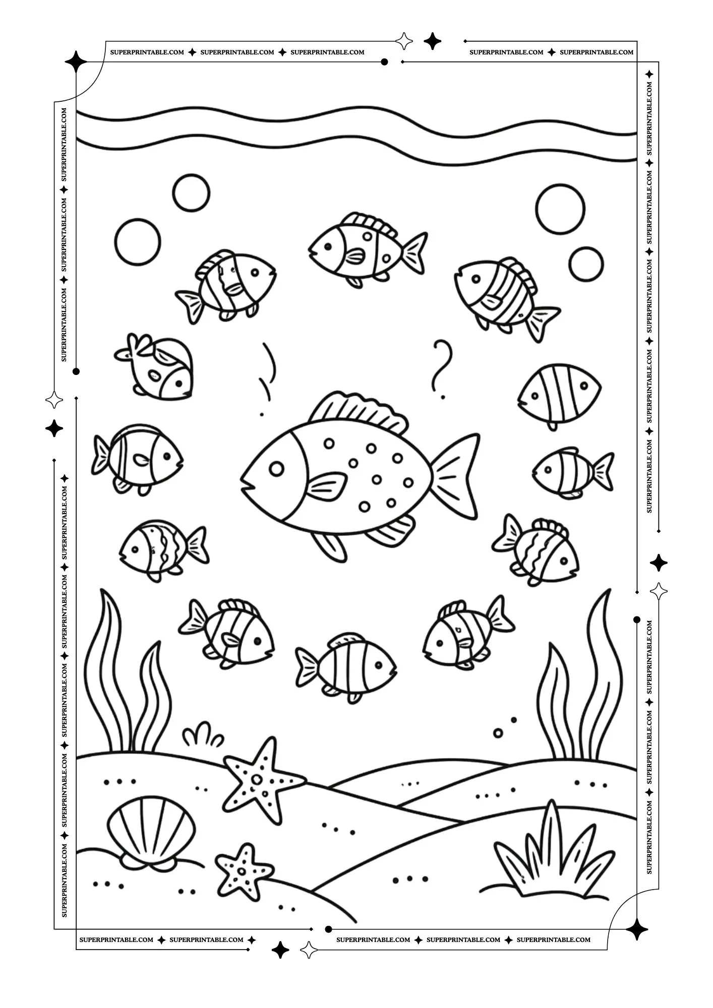 Ocean Coloring Pages 3