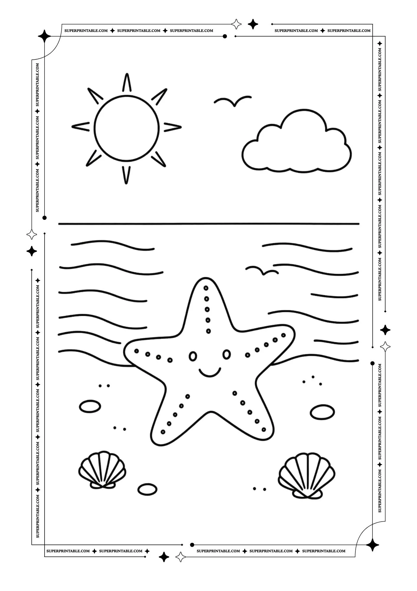 Ocean Coloring Pages 6