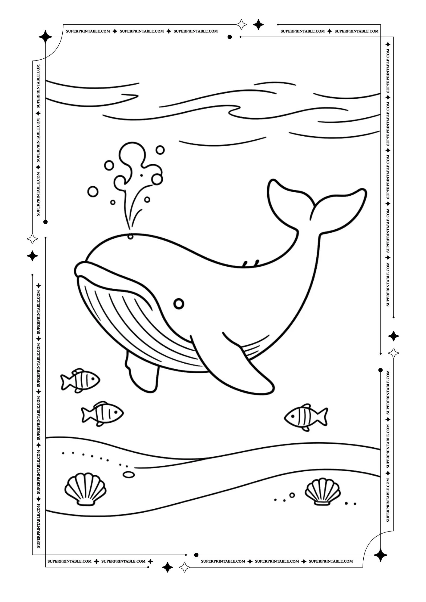 Ocean Coloring Pages 9