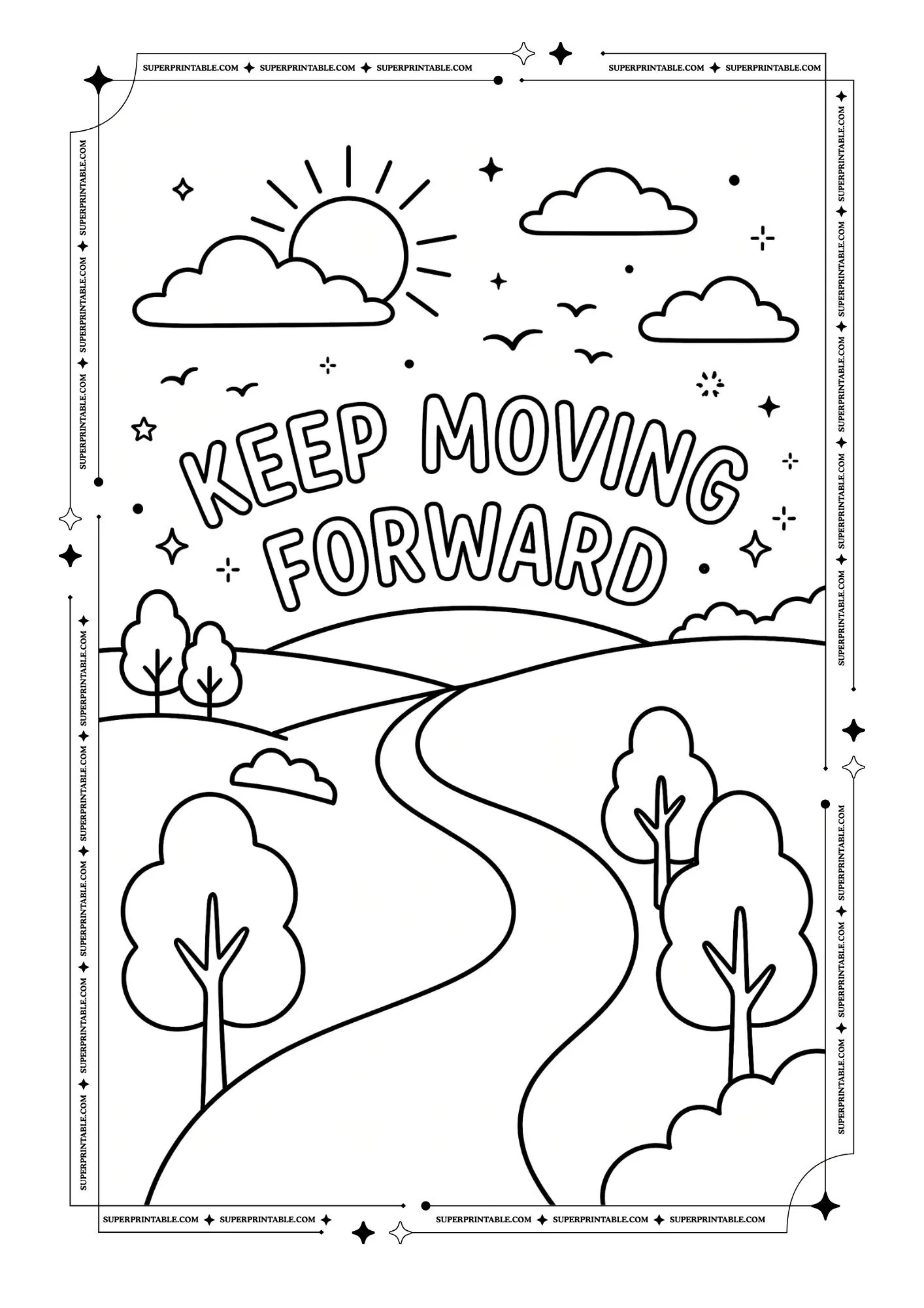 Positive Affirmation Coloring Pages 10