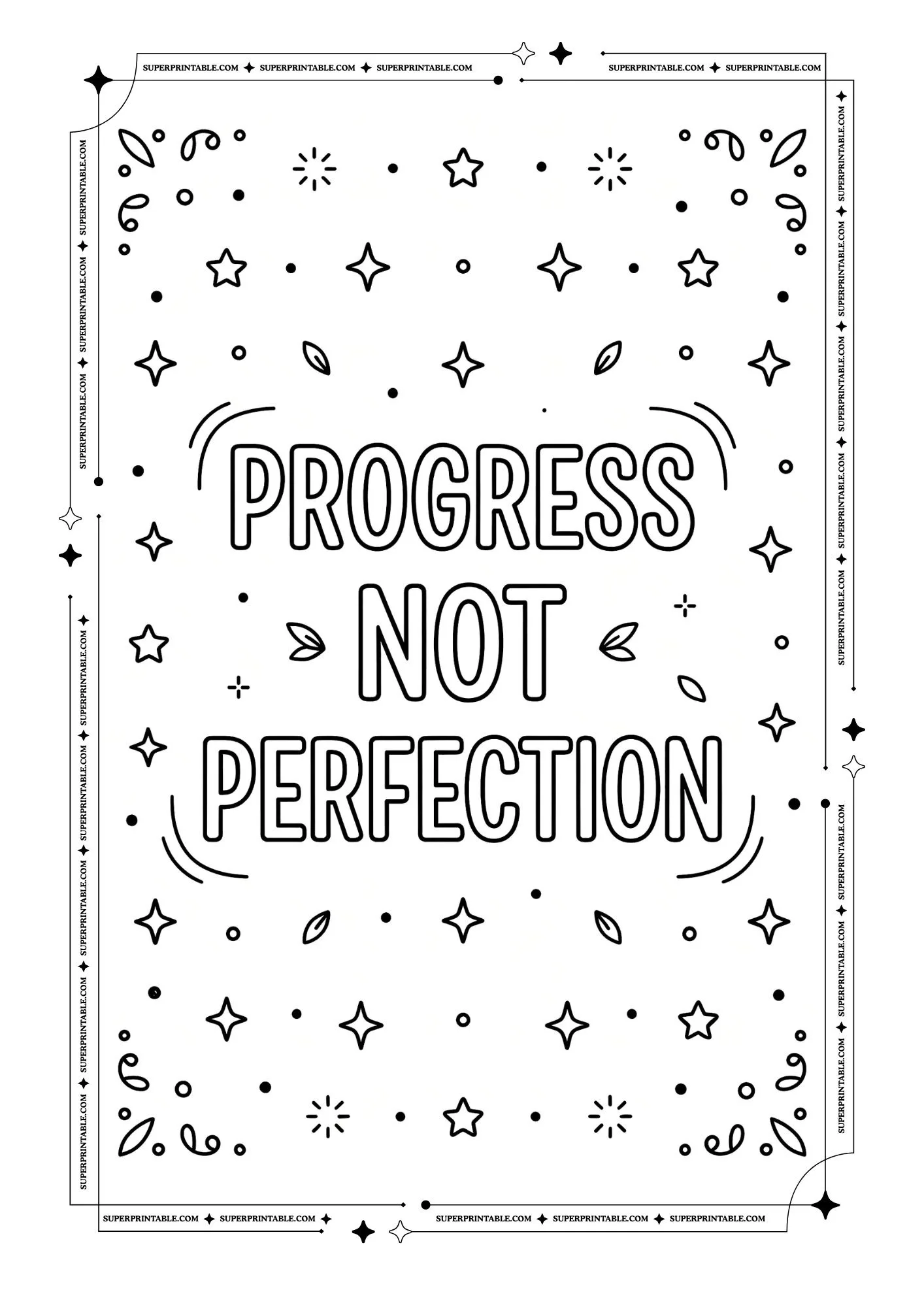 Positive Affirmation Coloring Pages 11