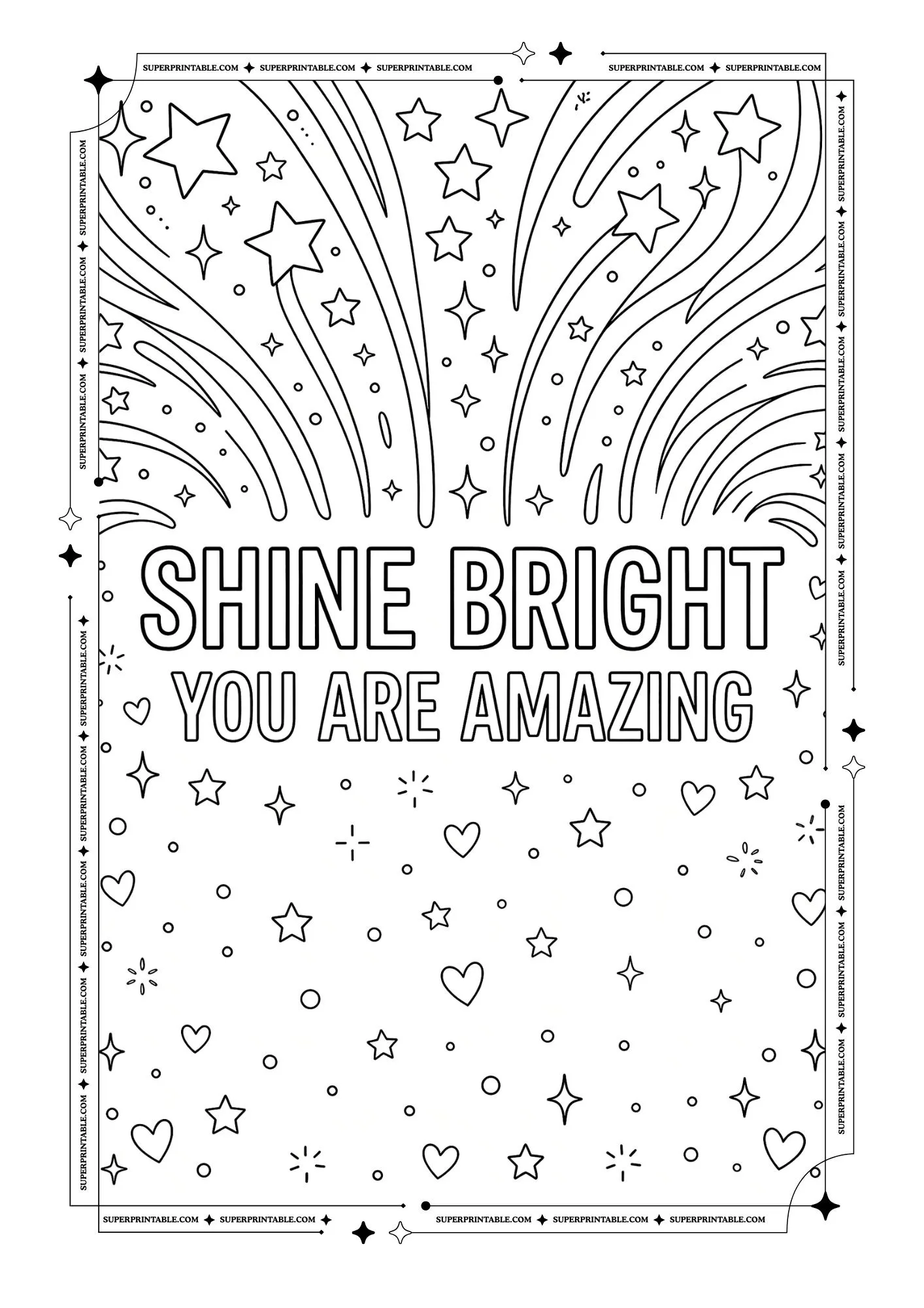 Positive Affirmation Coloring Pages 15