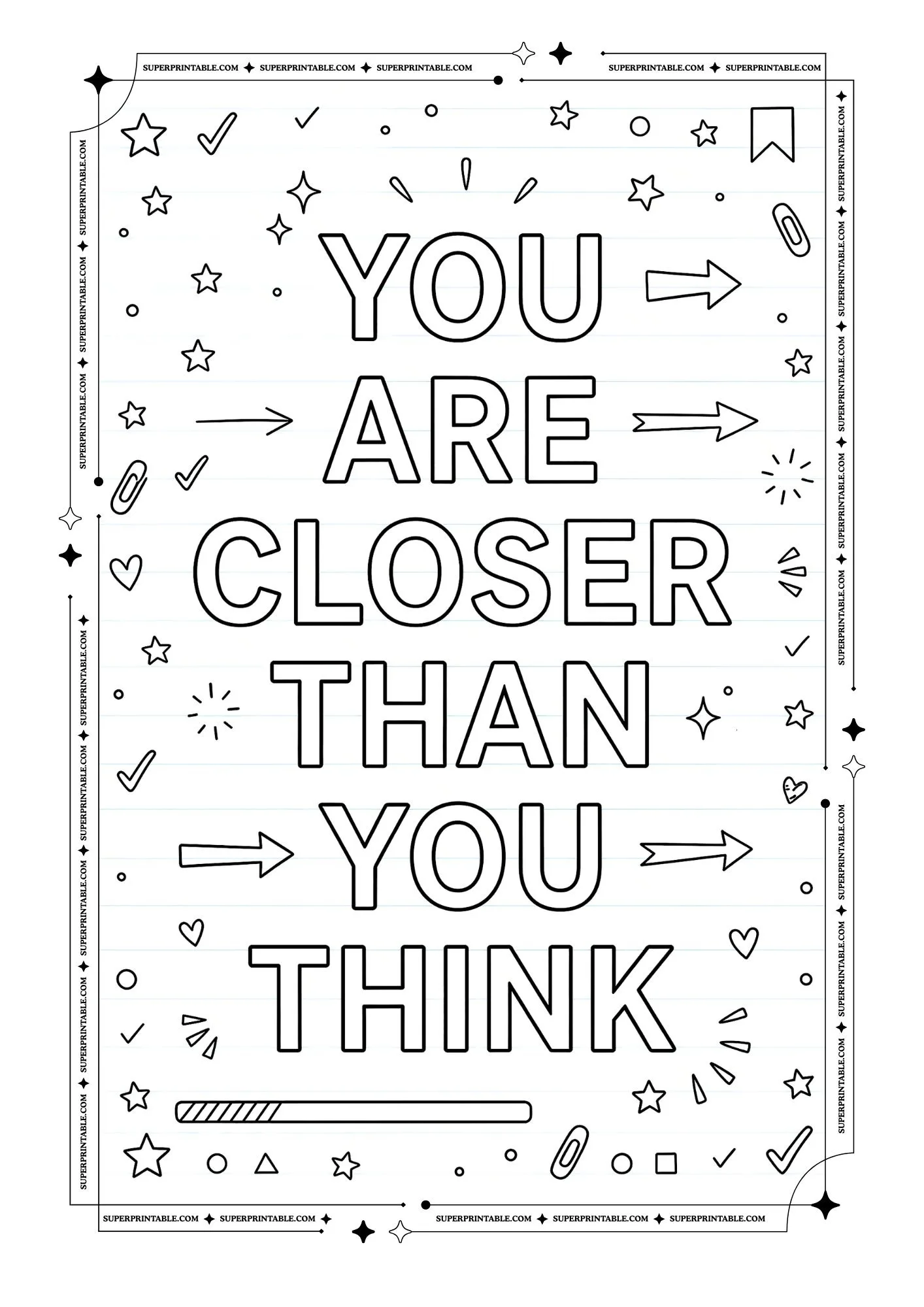 Positive Affirmation Coloring Pages 3