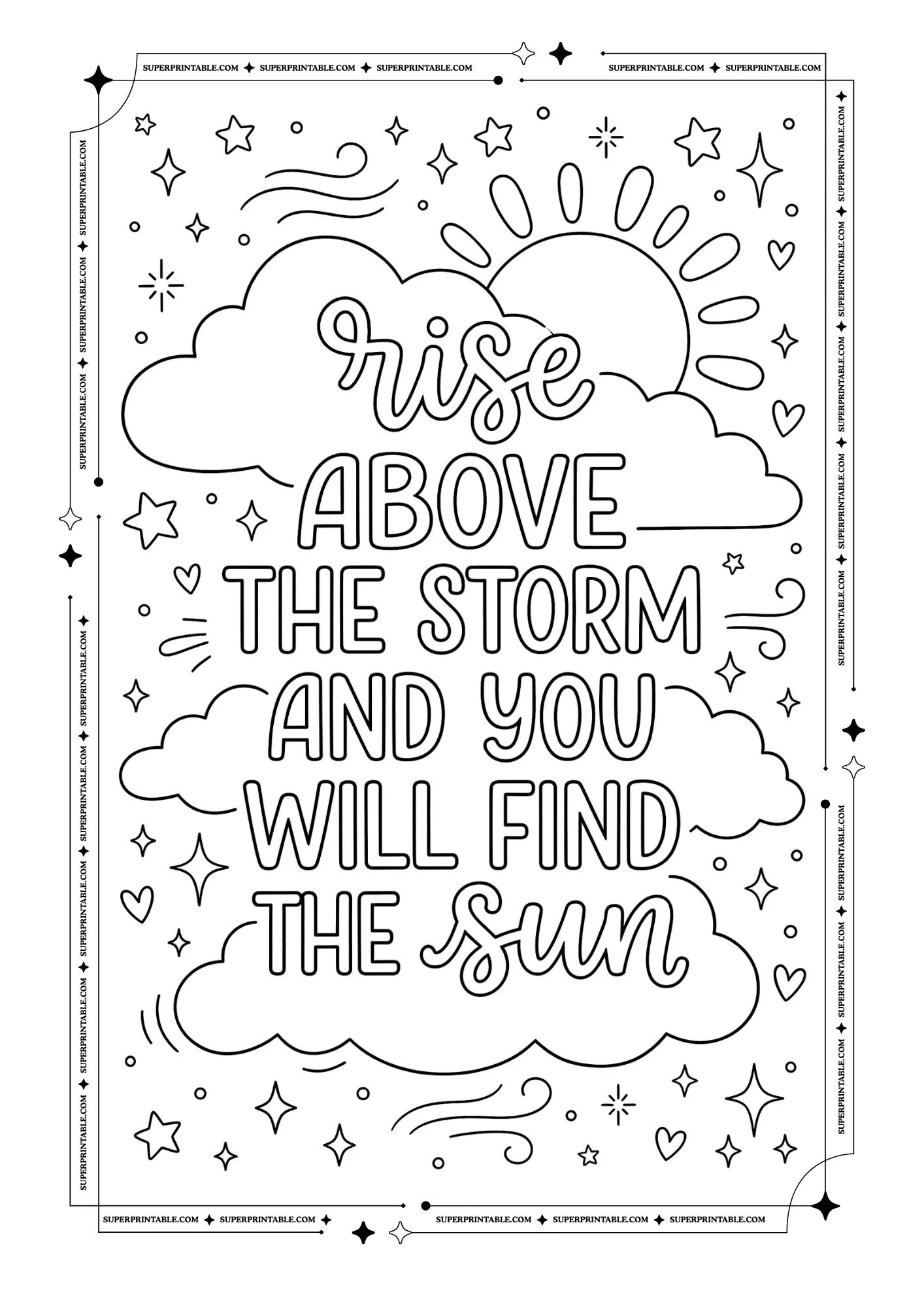 Positive Affirmation Coloring Pages 5