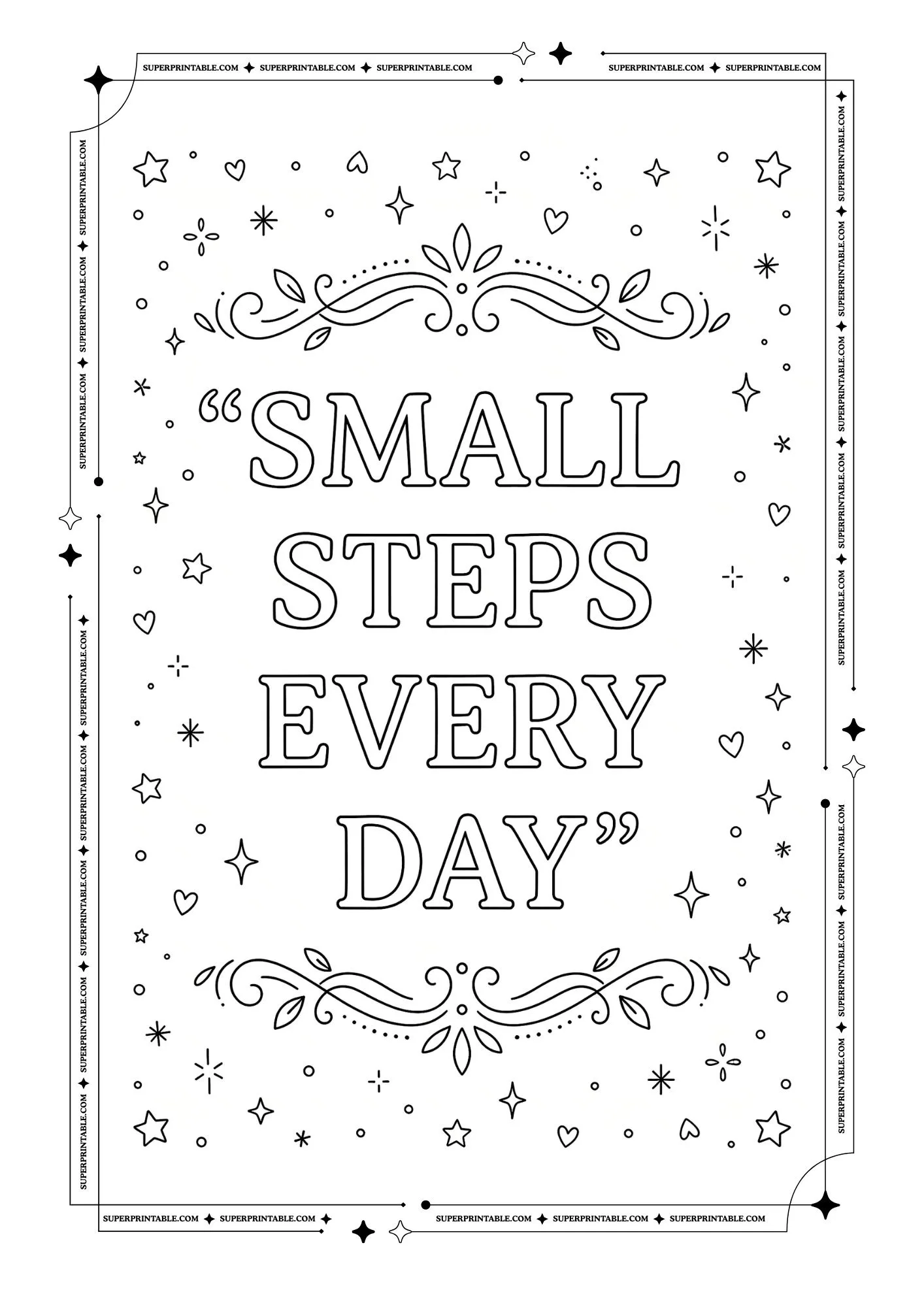 Positive Affirmation Coloring Pages 8