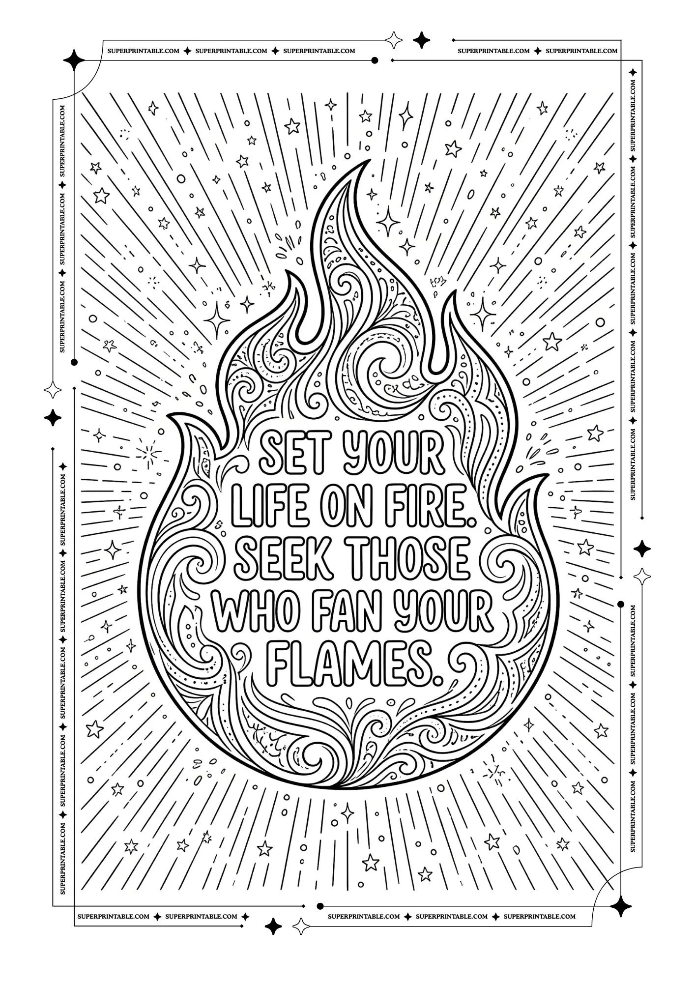 Rumi Quotes Coloring Pages 2