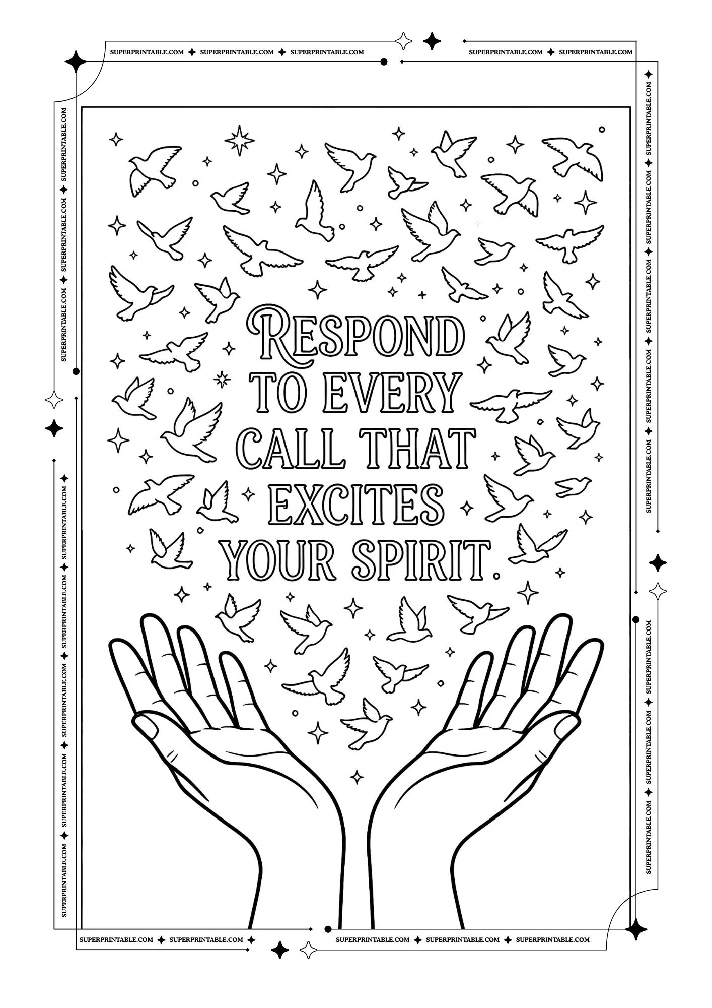 Rumi Quotes Coloring Pages 5