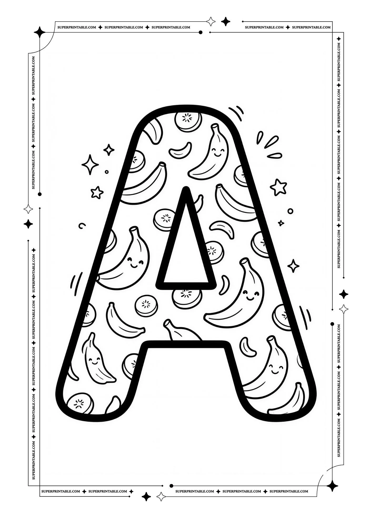 Simple Joy Alphabet Pages 1
