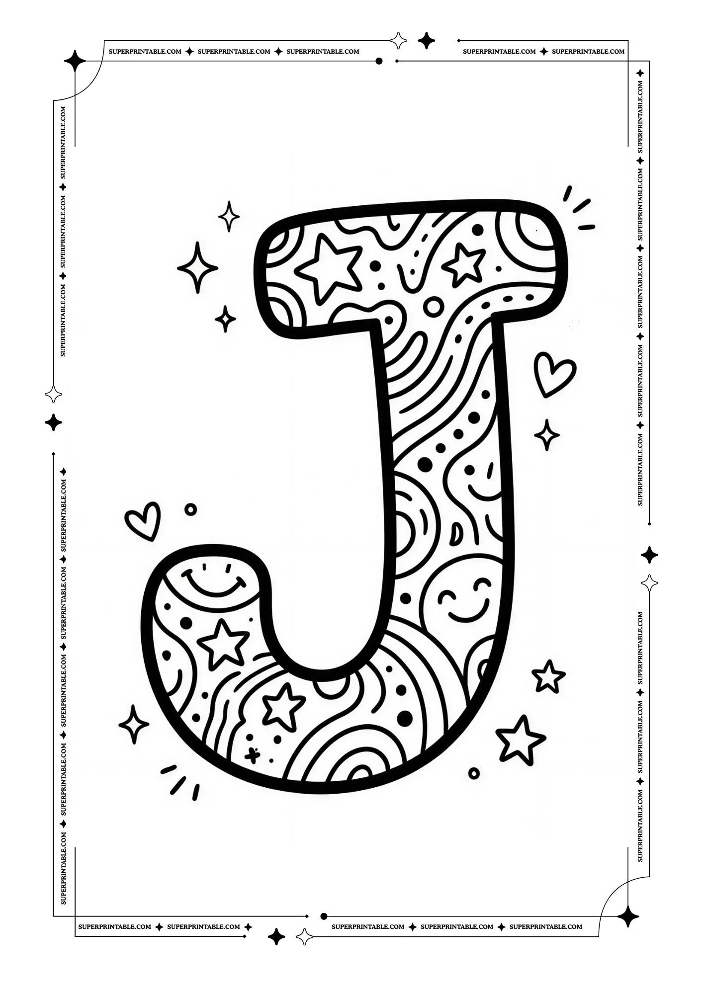 Simple Joy Alphabet Pages 10