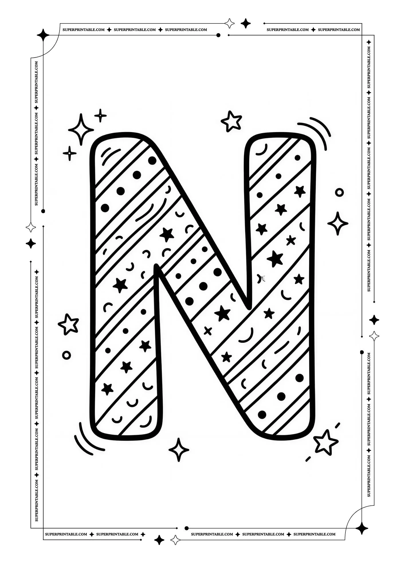 Simple Joy Alphabet Pages 13