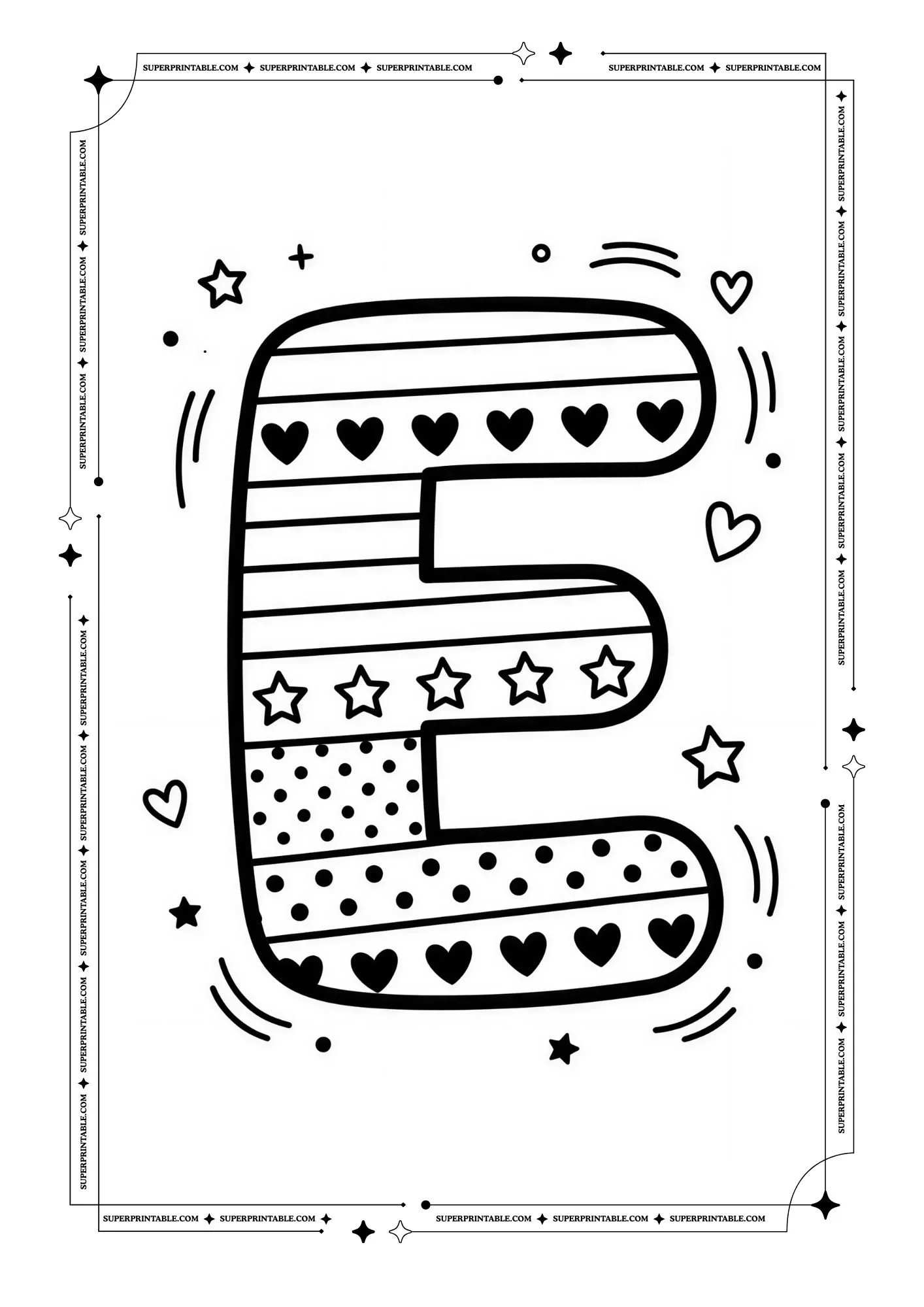 Simple Joy Alphabet Pages 5