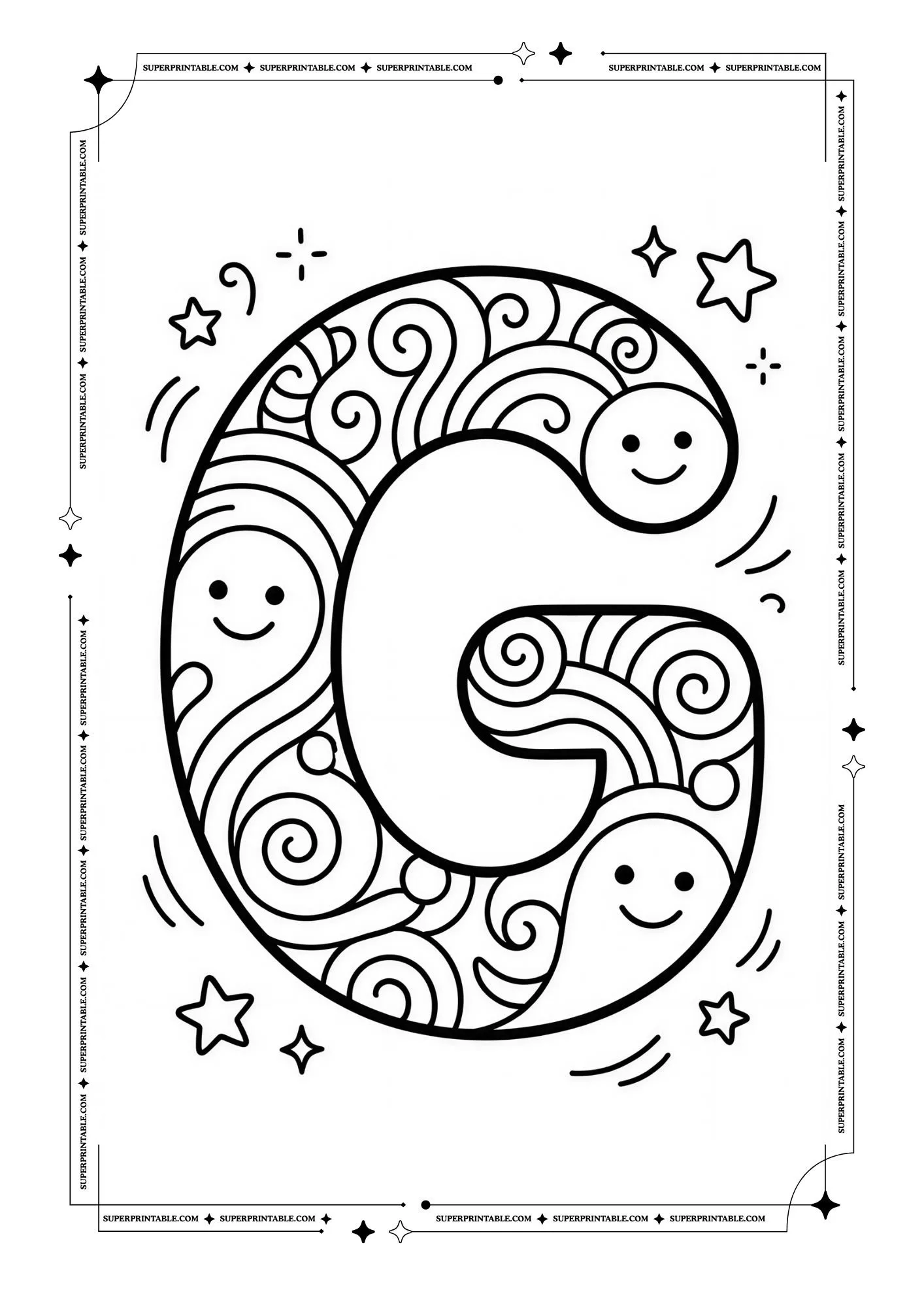 Simple Joy Alphabet Pages 7
