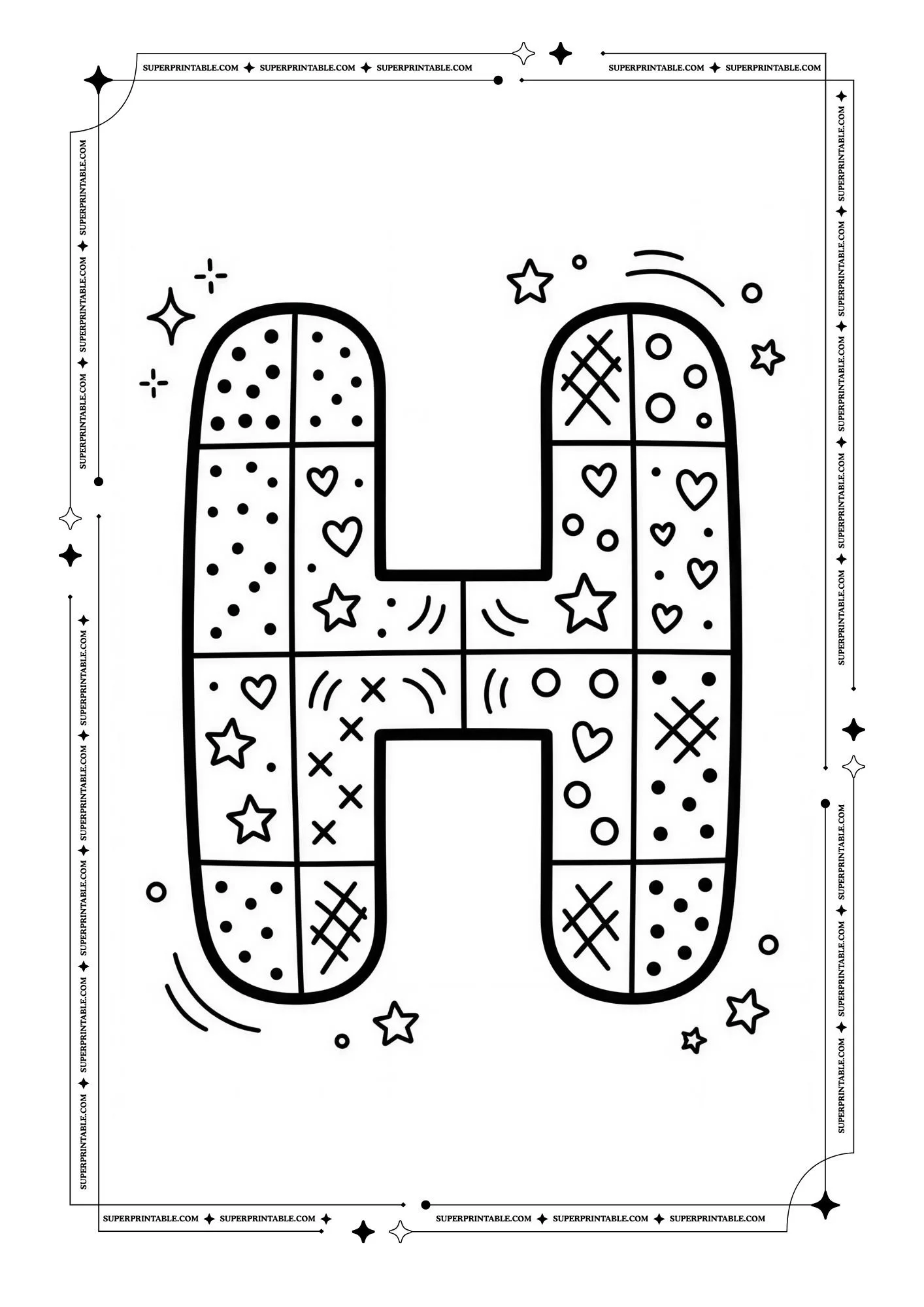 Simple Joy Alphabet Pages 8